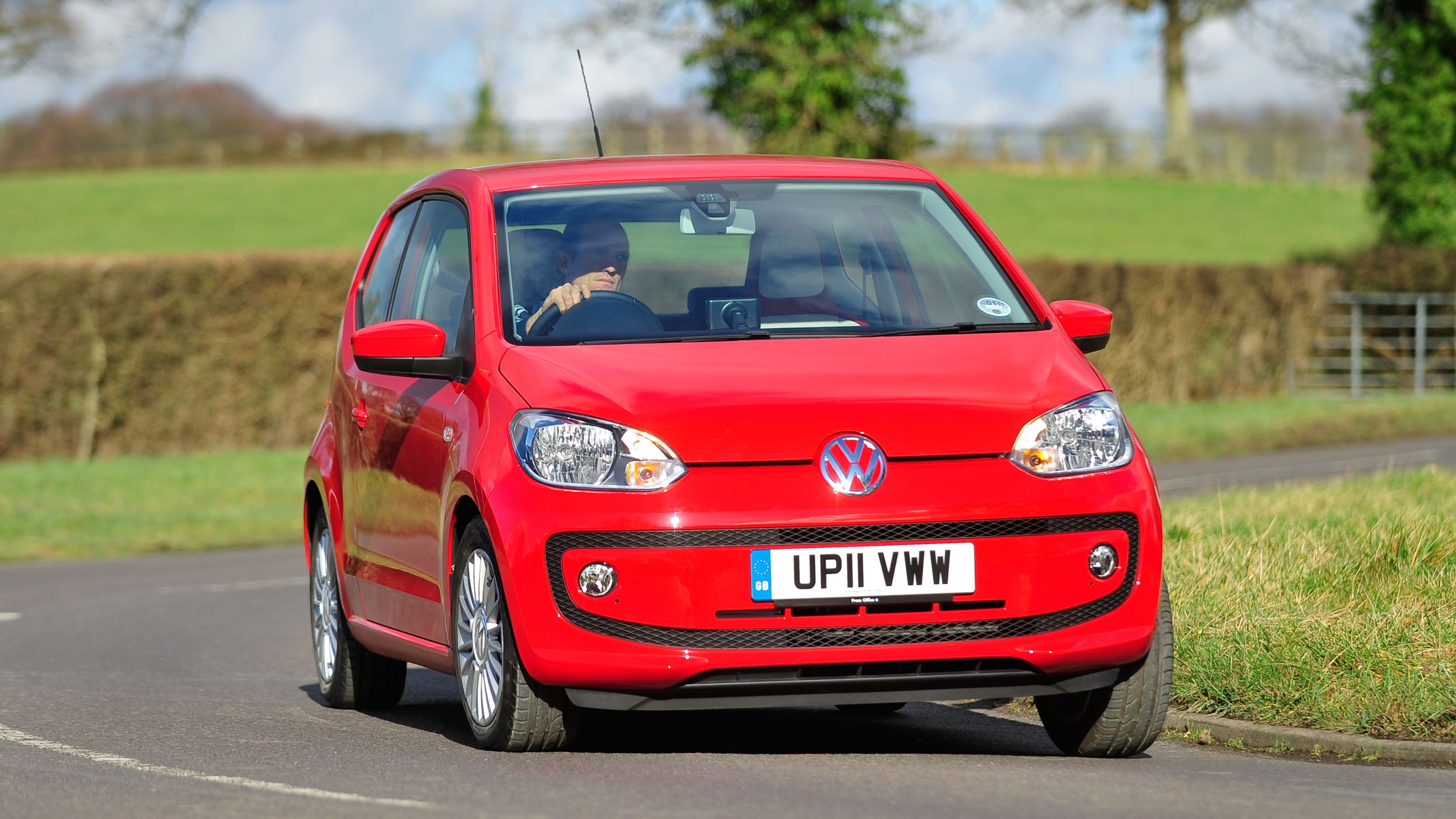 VW Up! driving