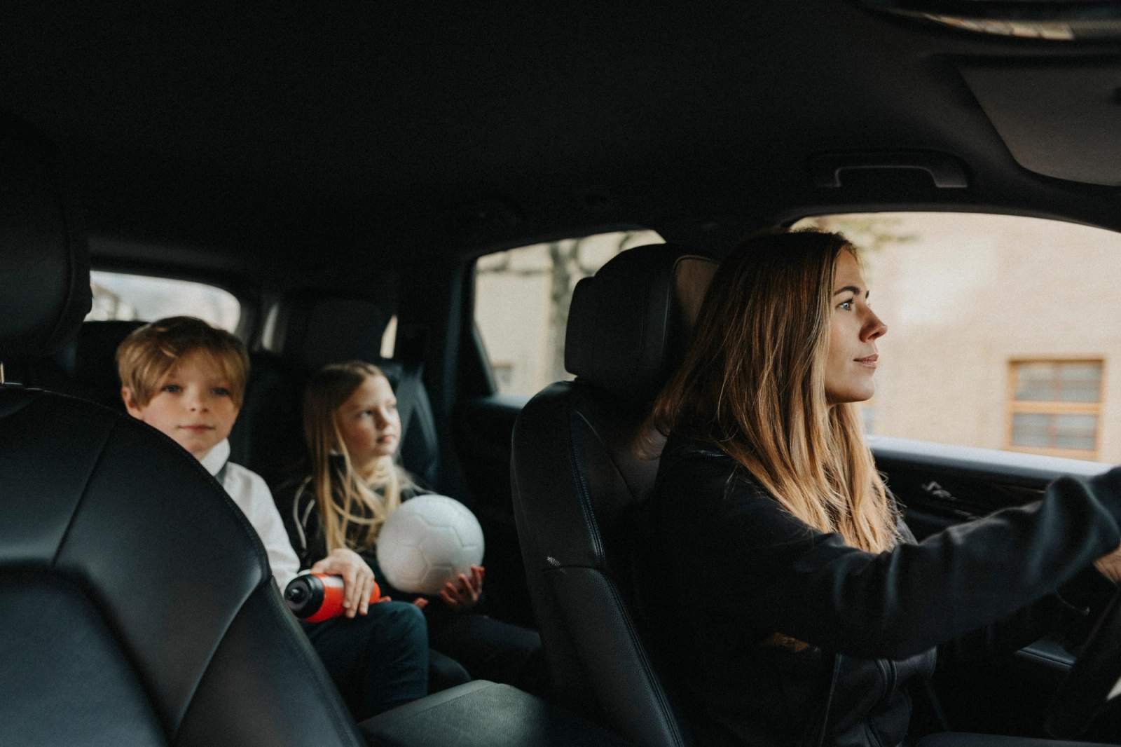 School run family