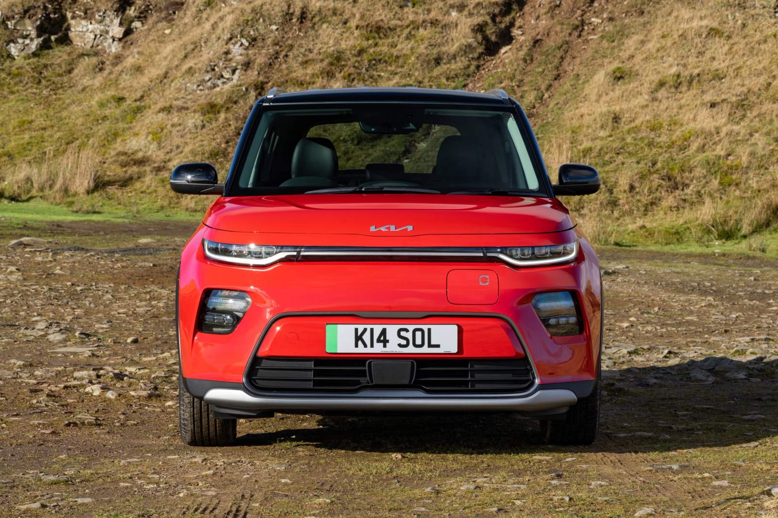 red kia soul