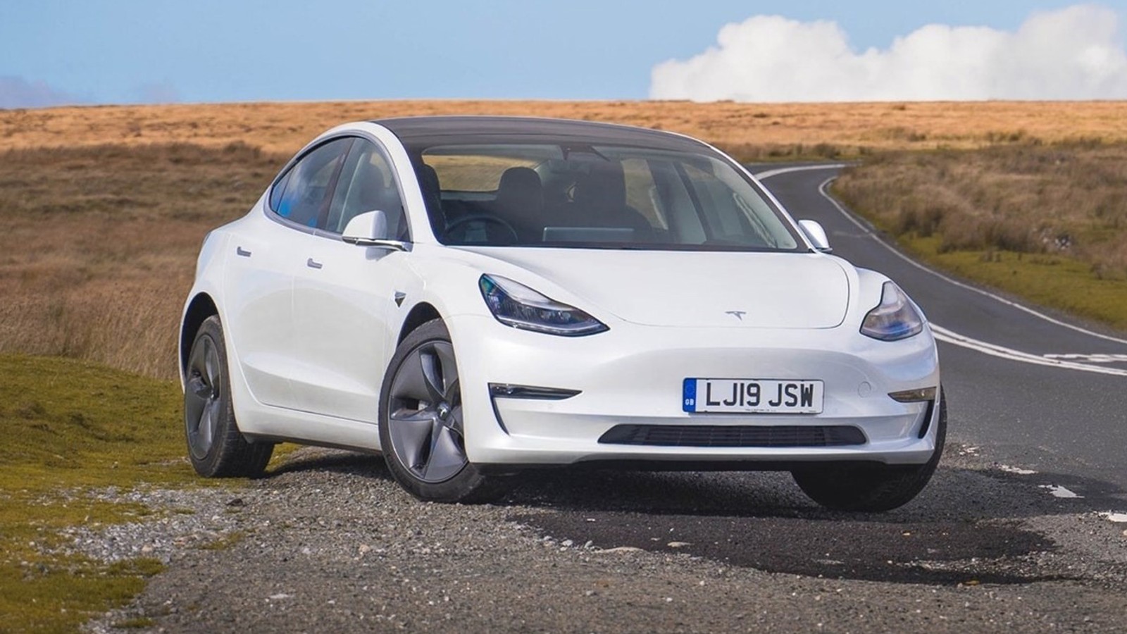 Tesla Model 3 front