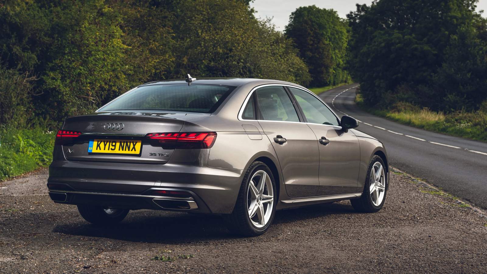 Brown Audi A4