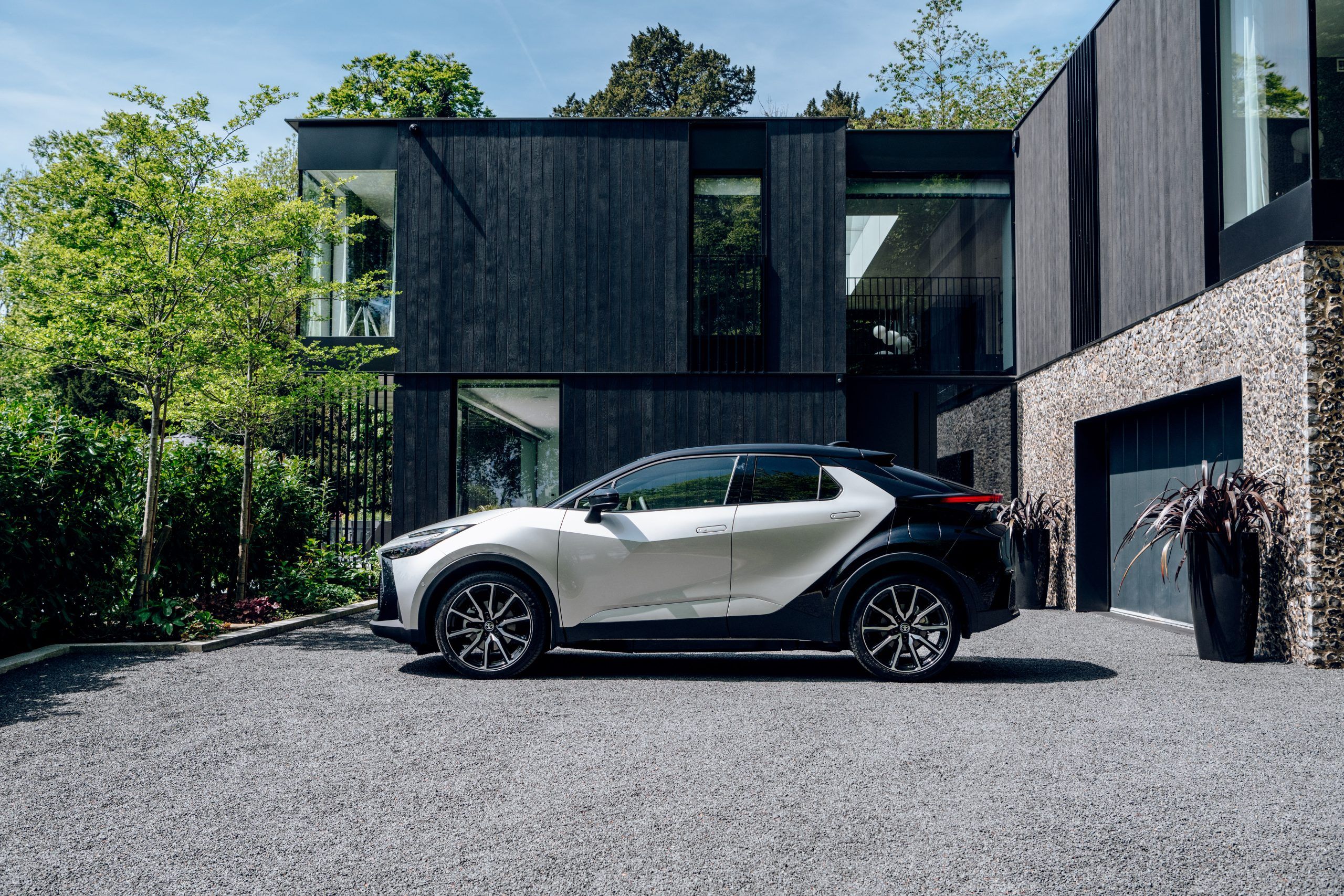 Grey Toyota C-HR