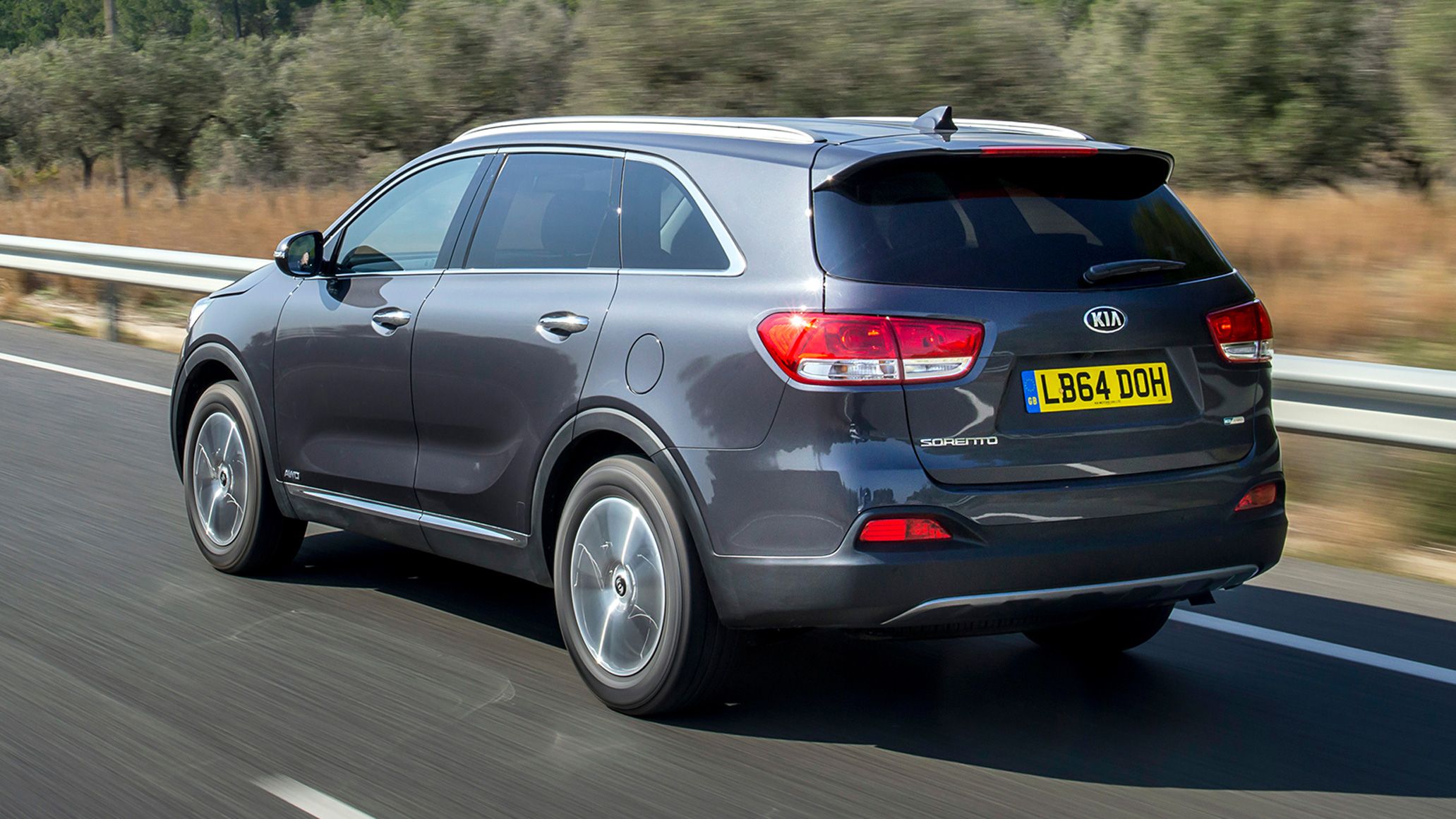 Kia Sorento rear driving