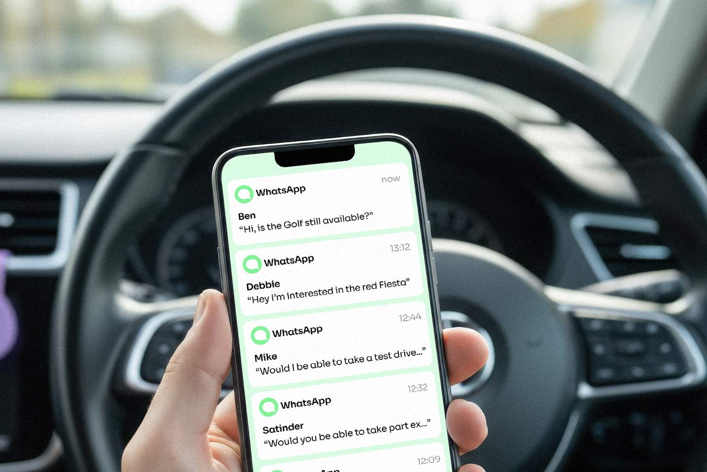 Car buyers can now message dealers on WhatsApp through Cazoo