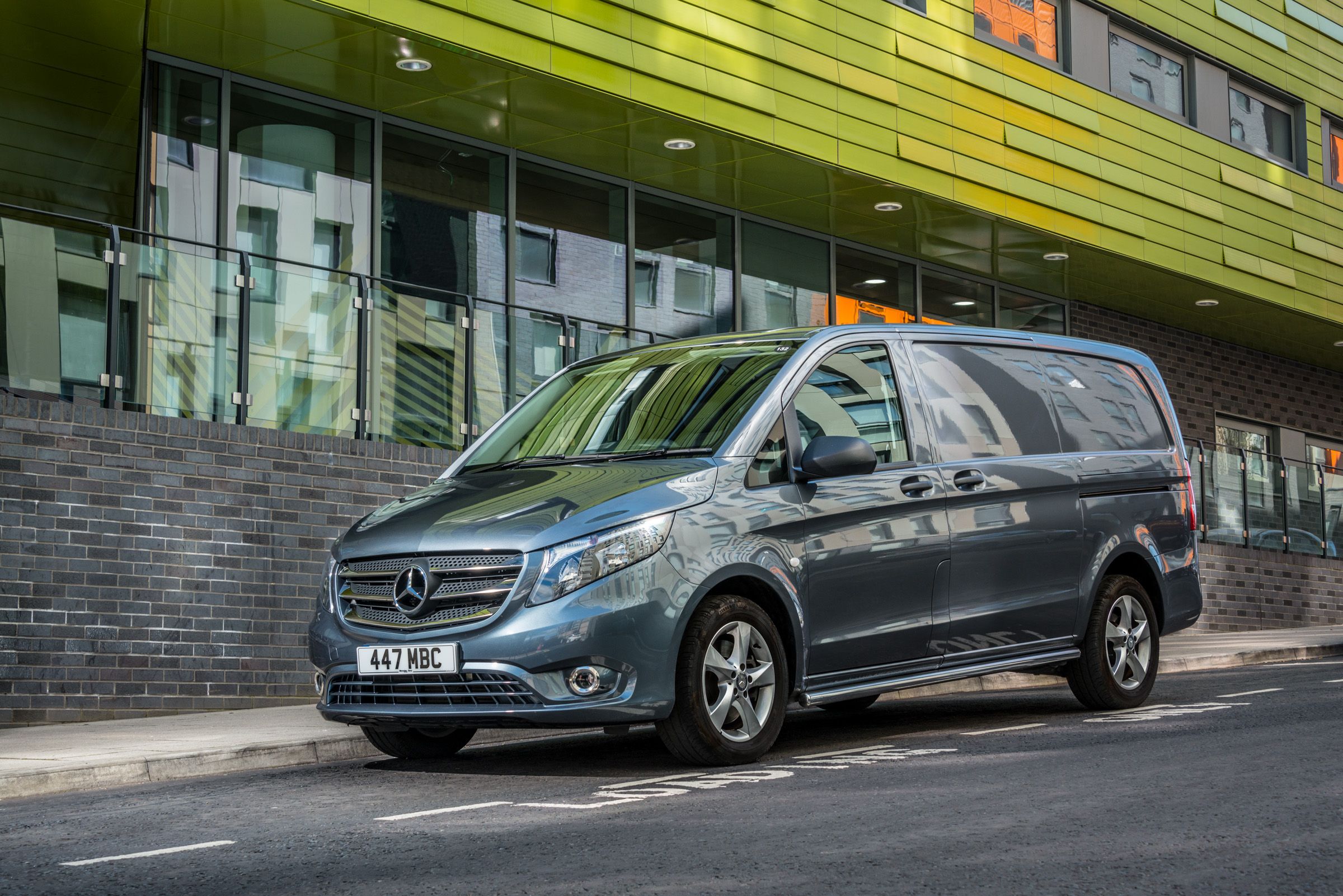 Grey Mercedes Vito