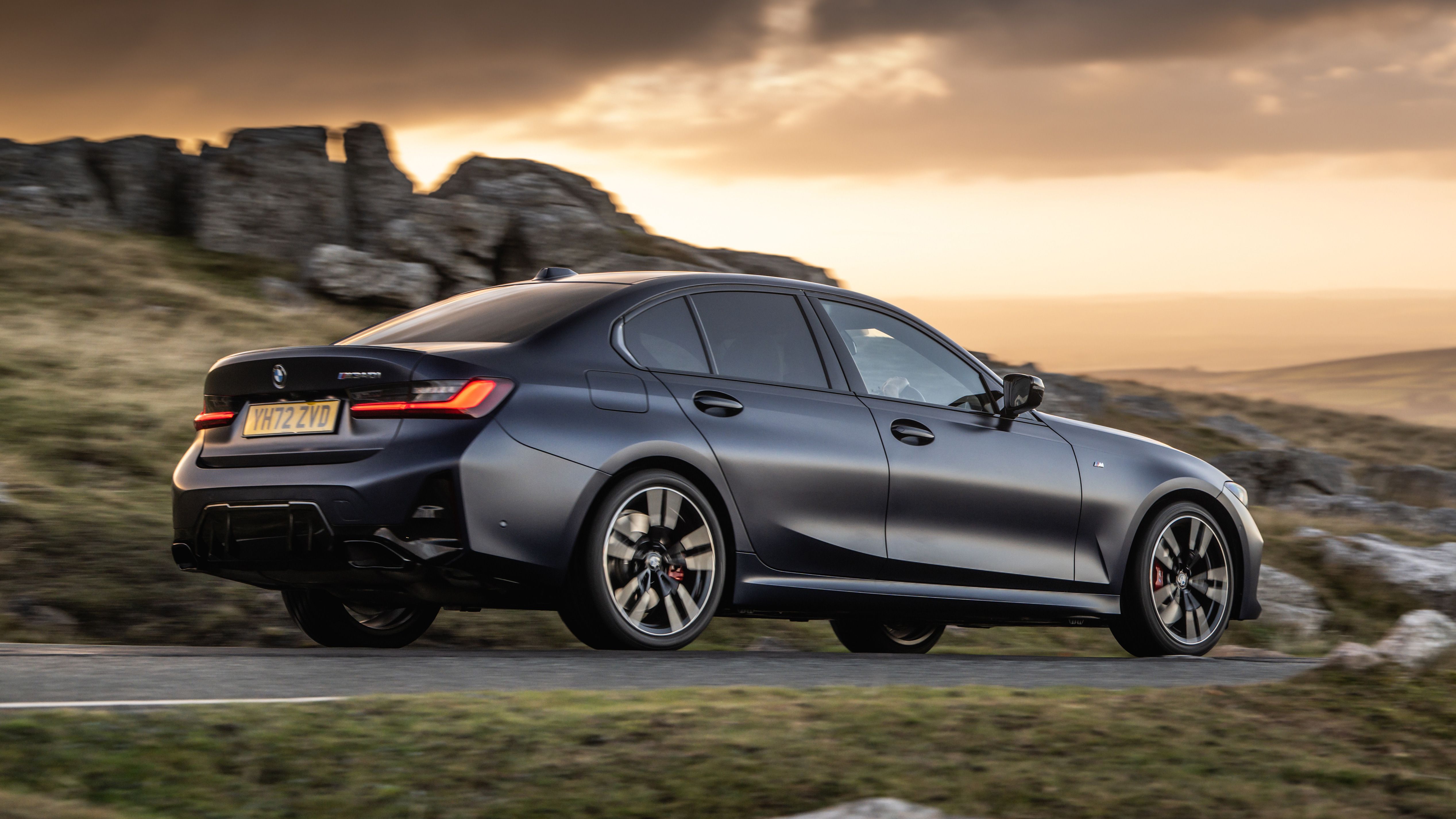 BMW 3 Series rear parked