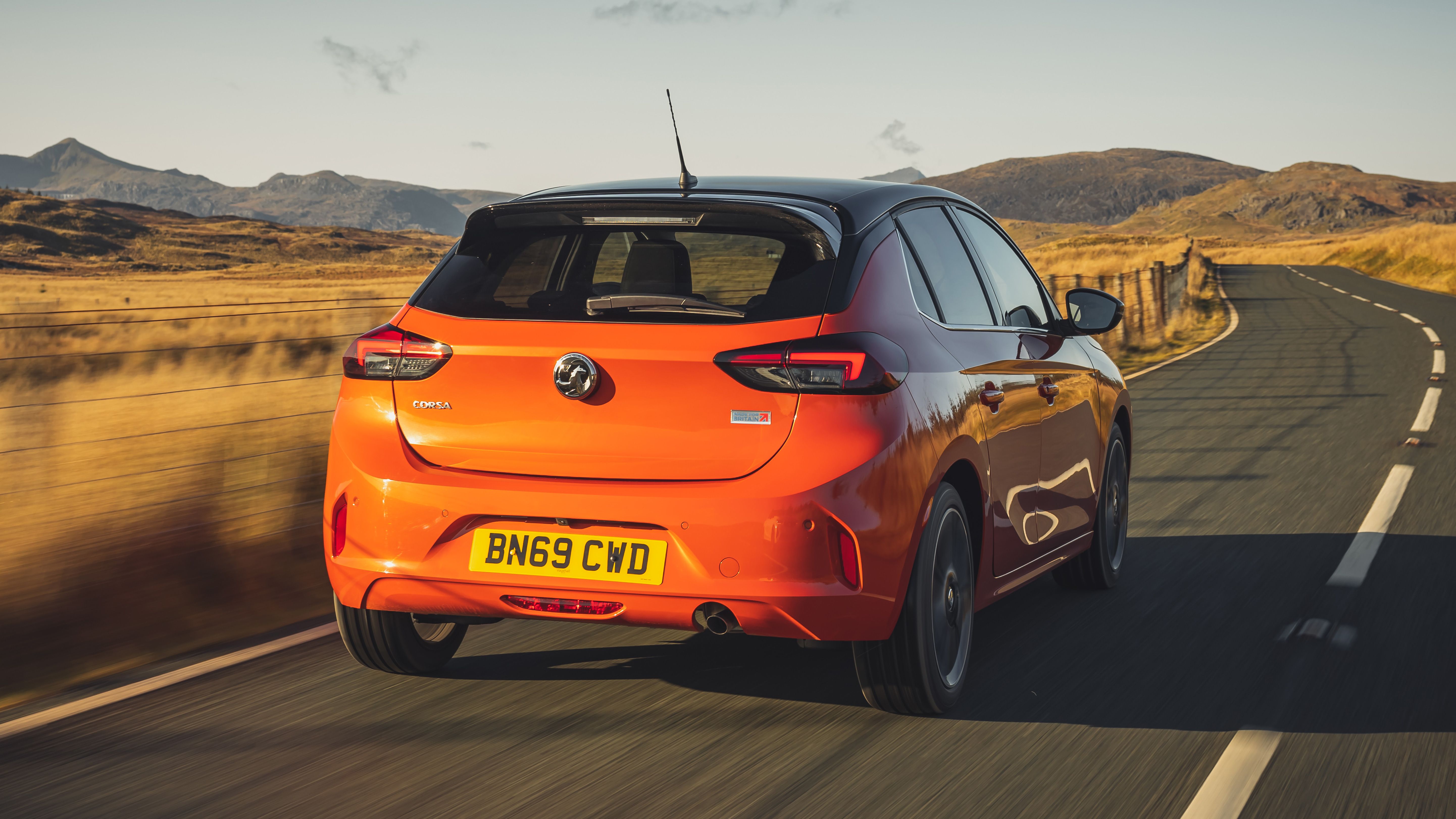 Vauxhall Corsa driving