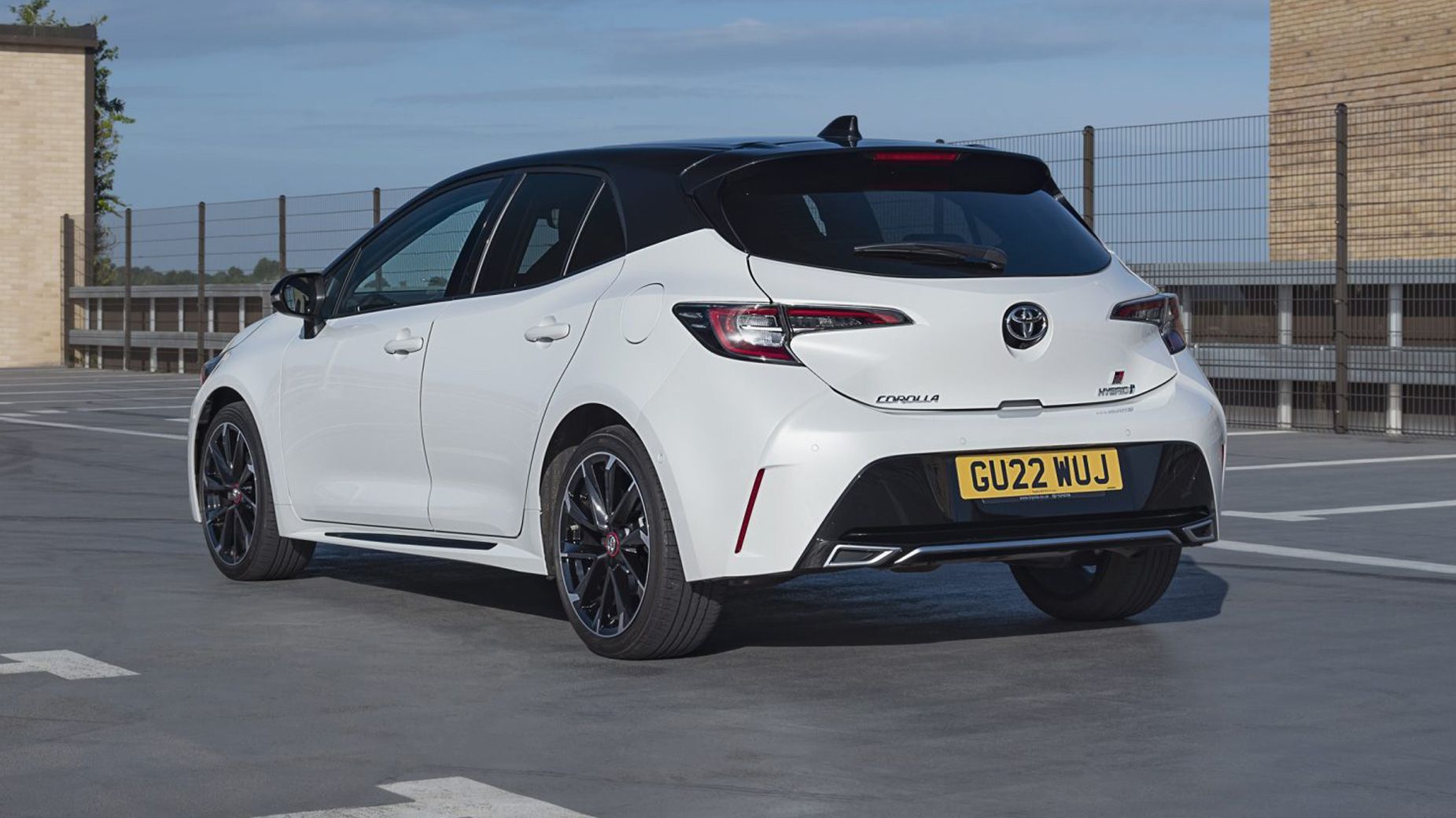 Toyota Corolla parked