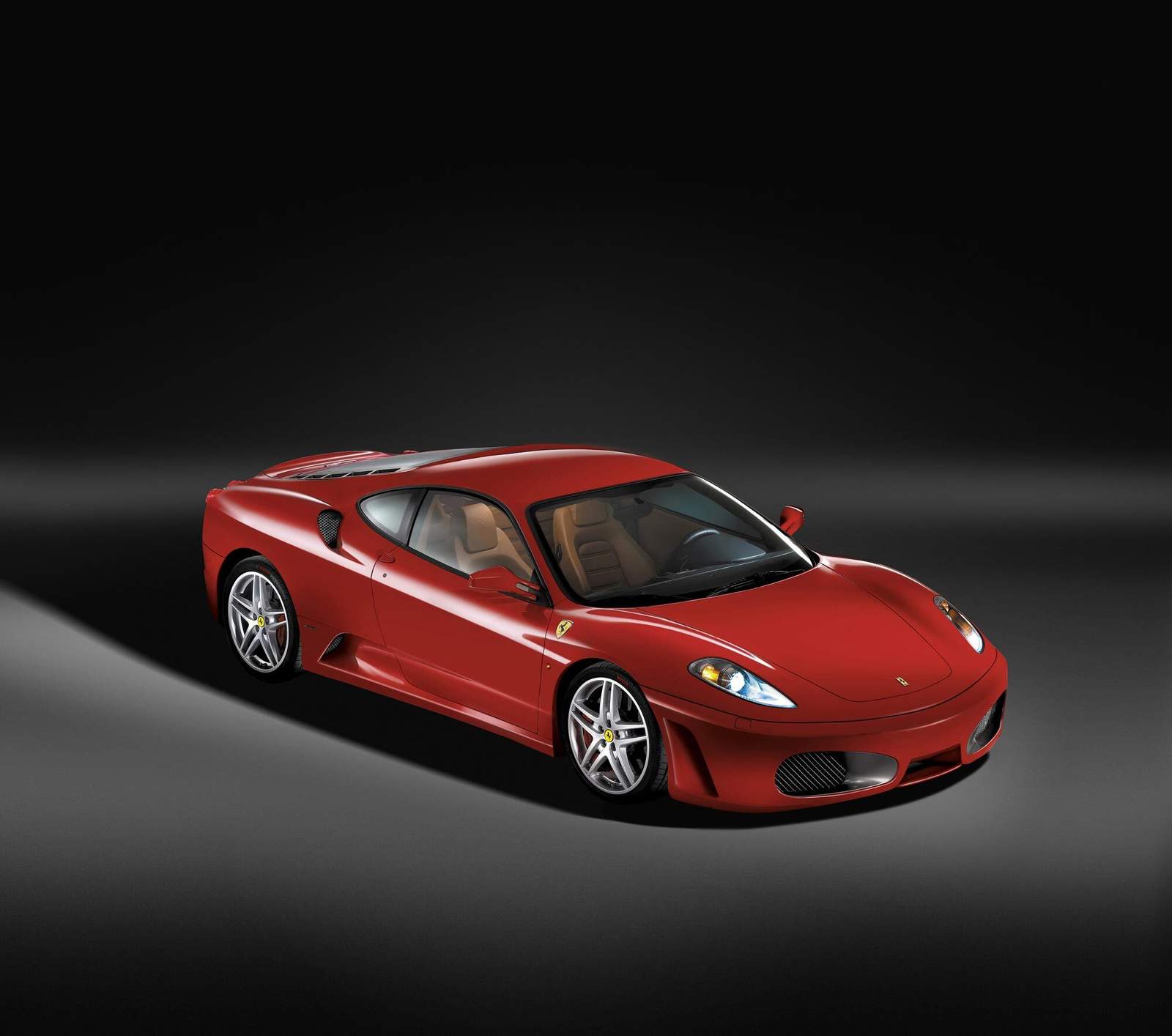 Red Ferrari F430
