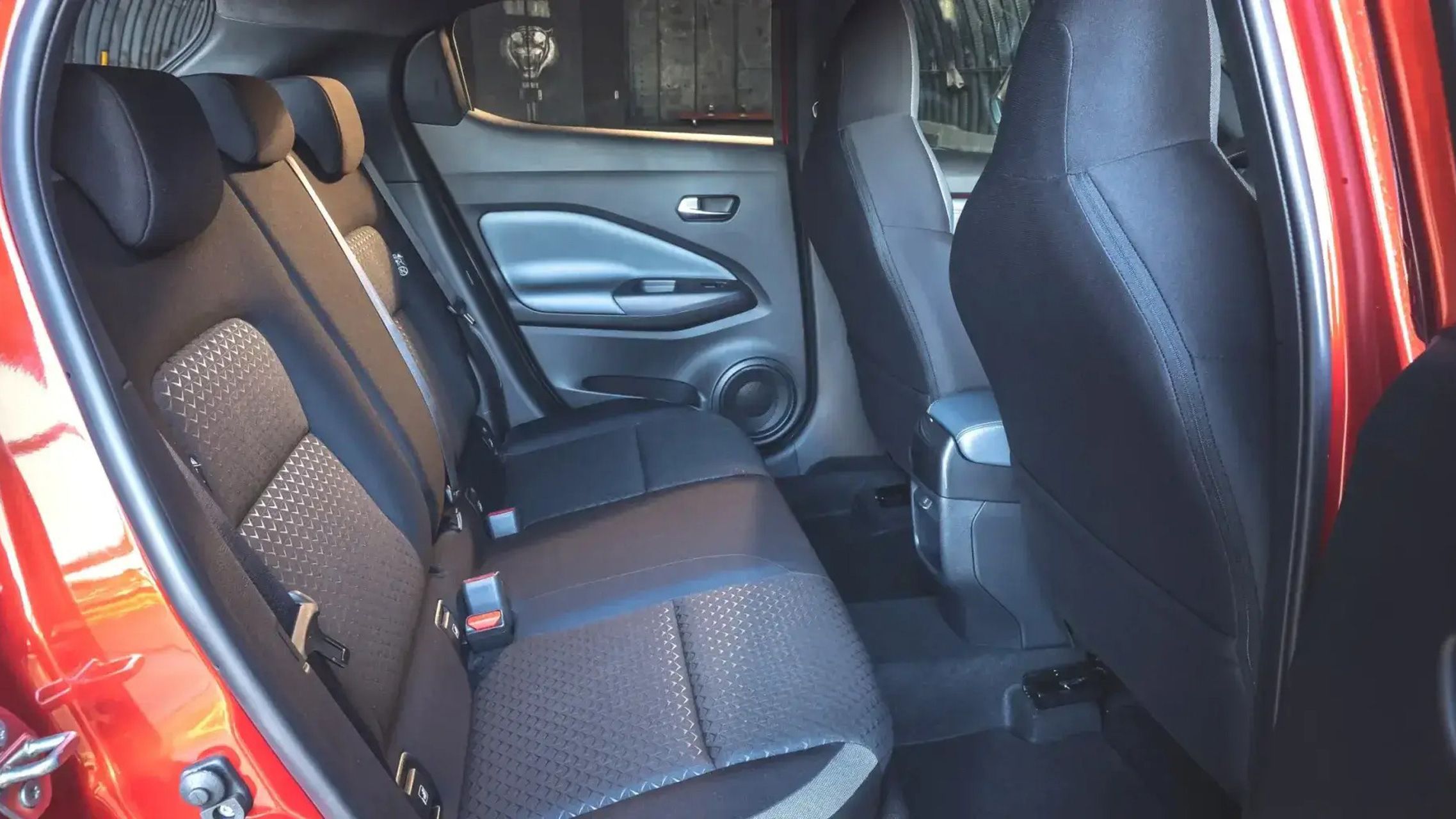 Nissan Juke rear seats