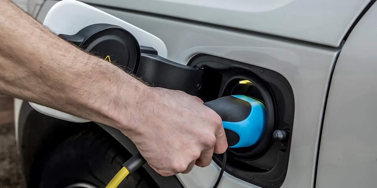 Charging electric car wire