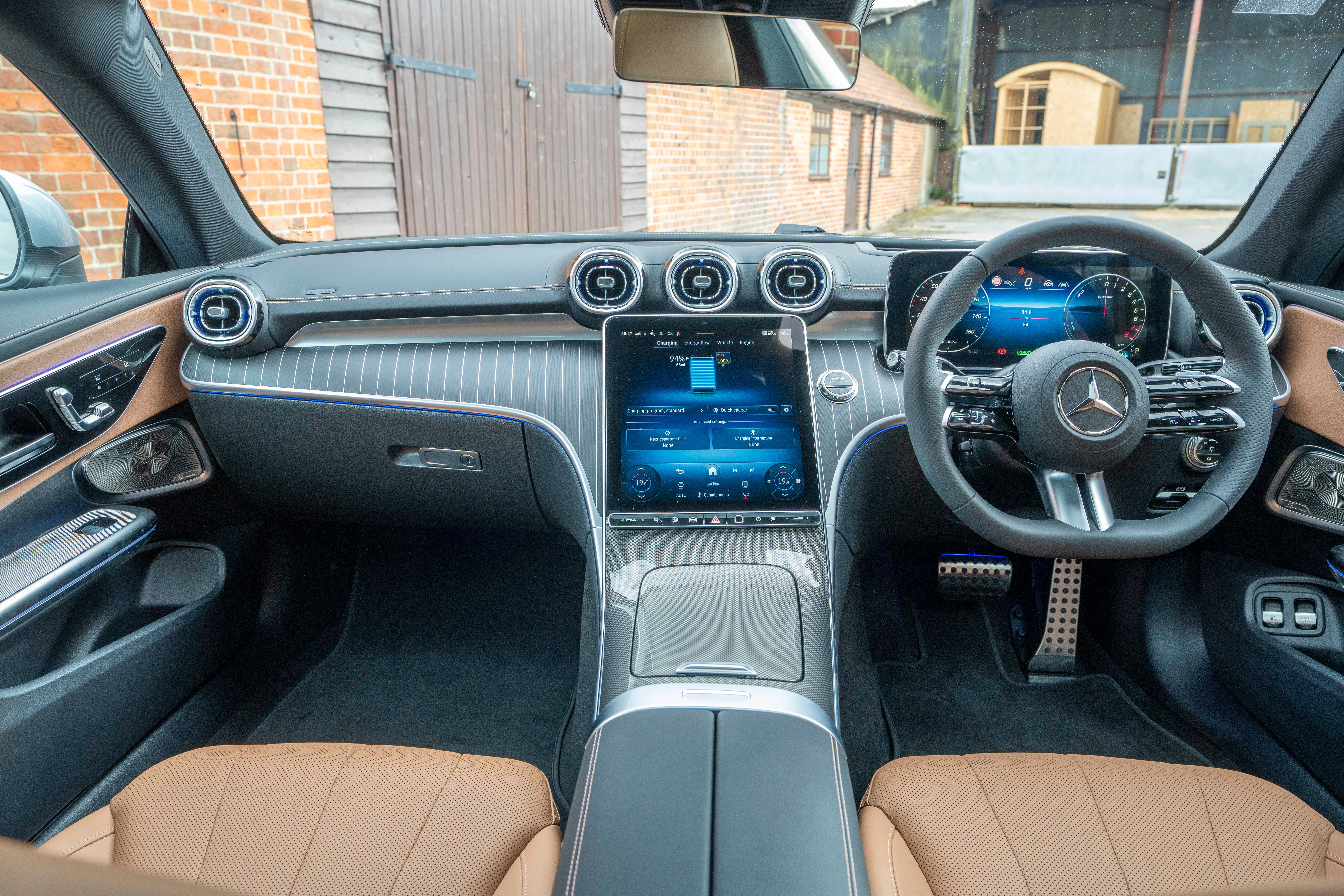 mercedes interior