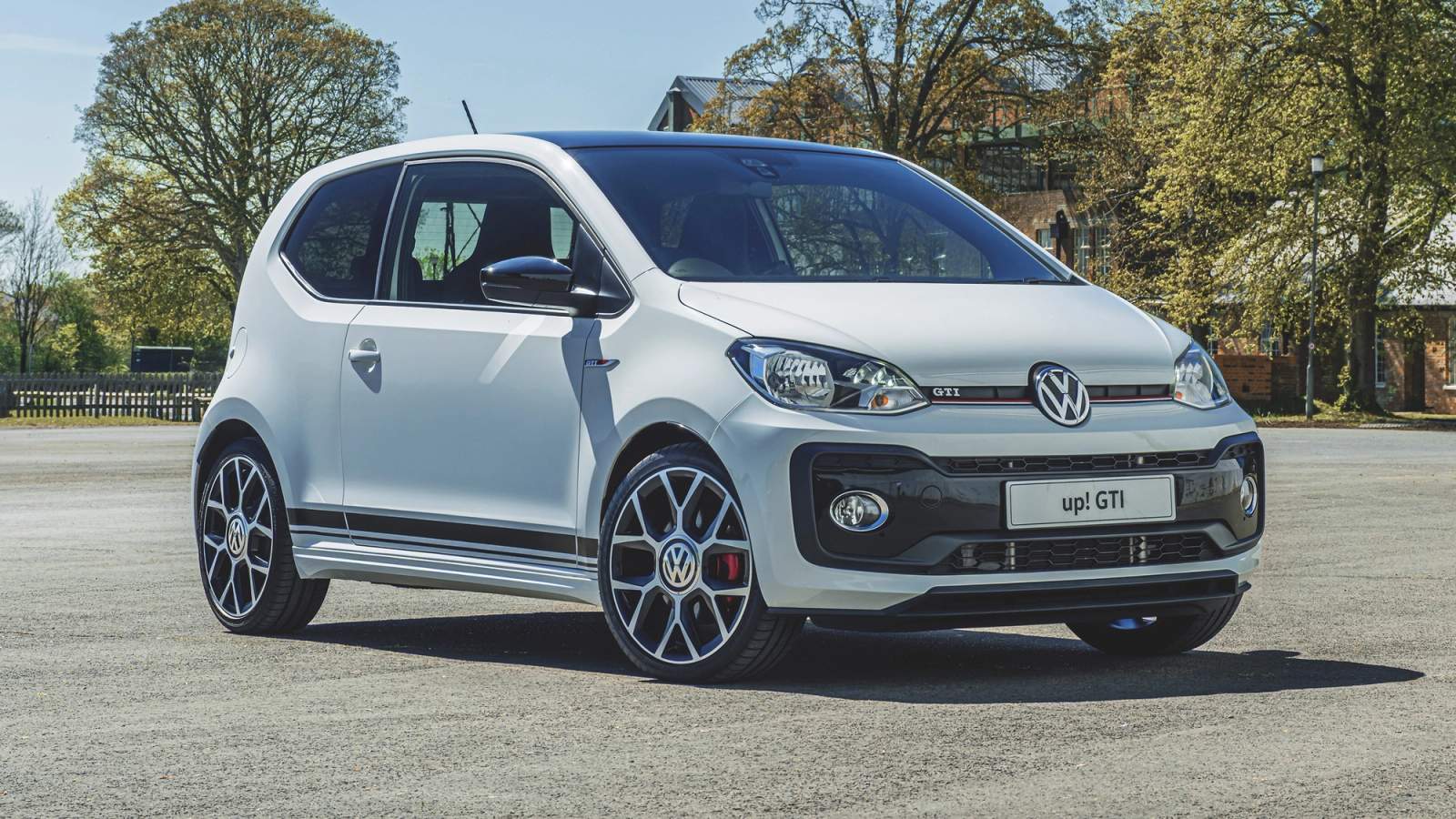 VW Up! GTI parked