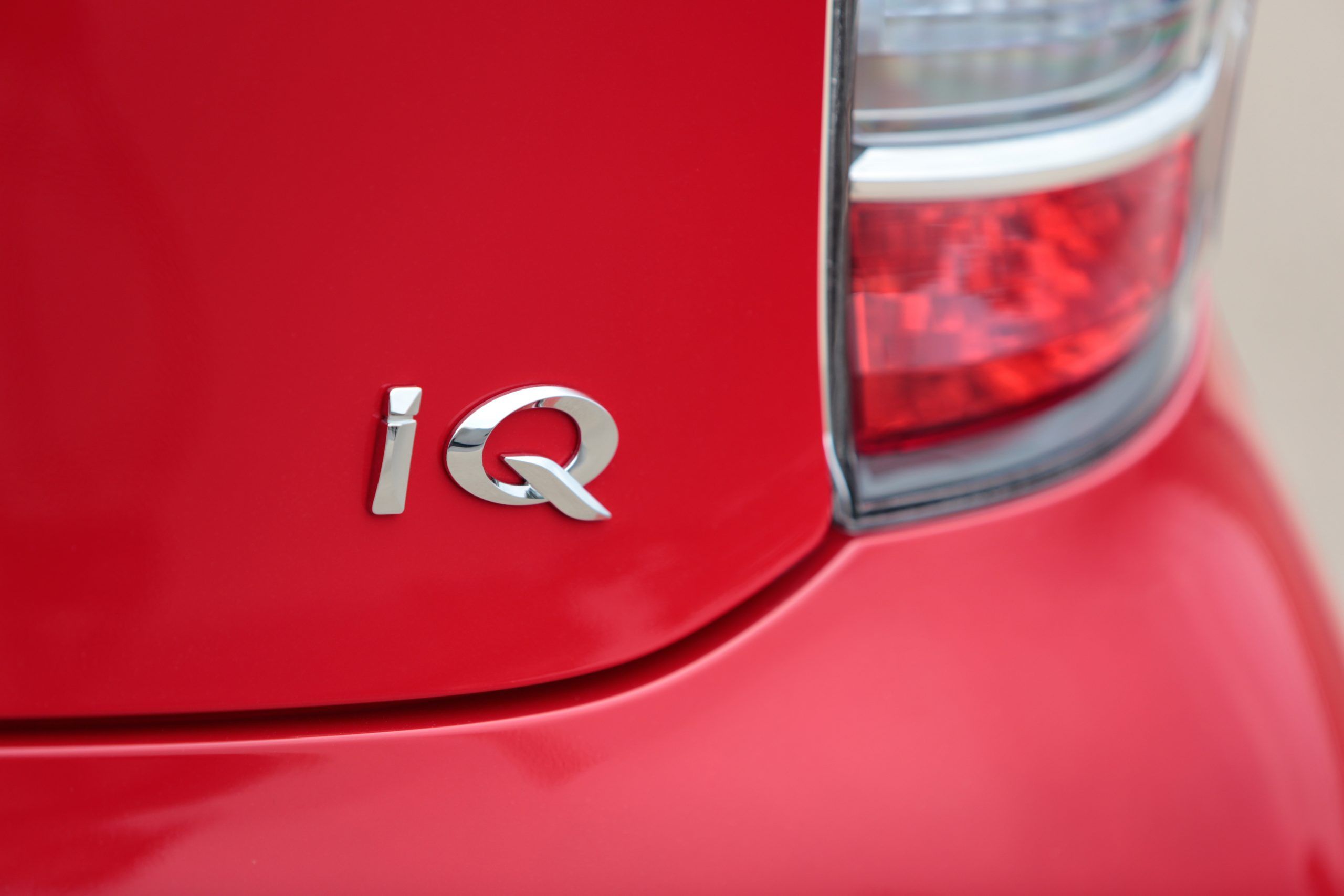toyota iq badge