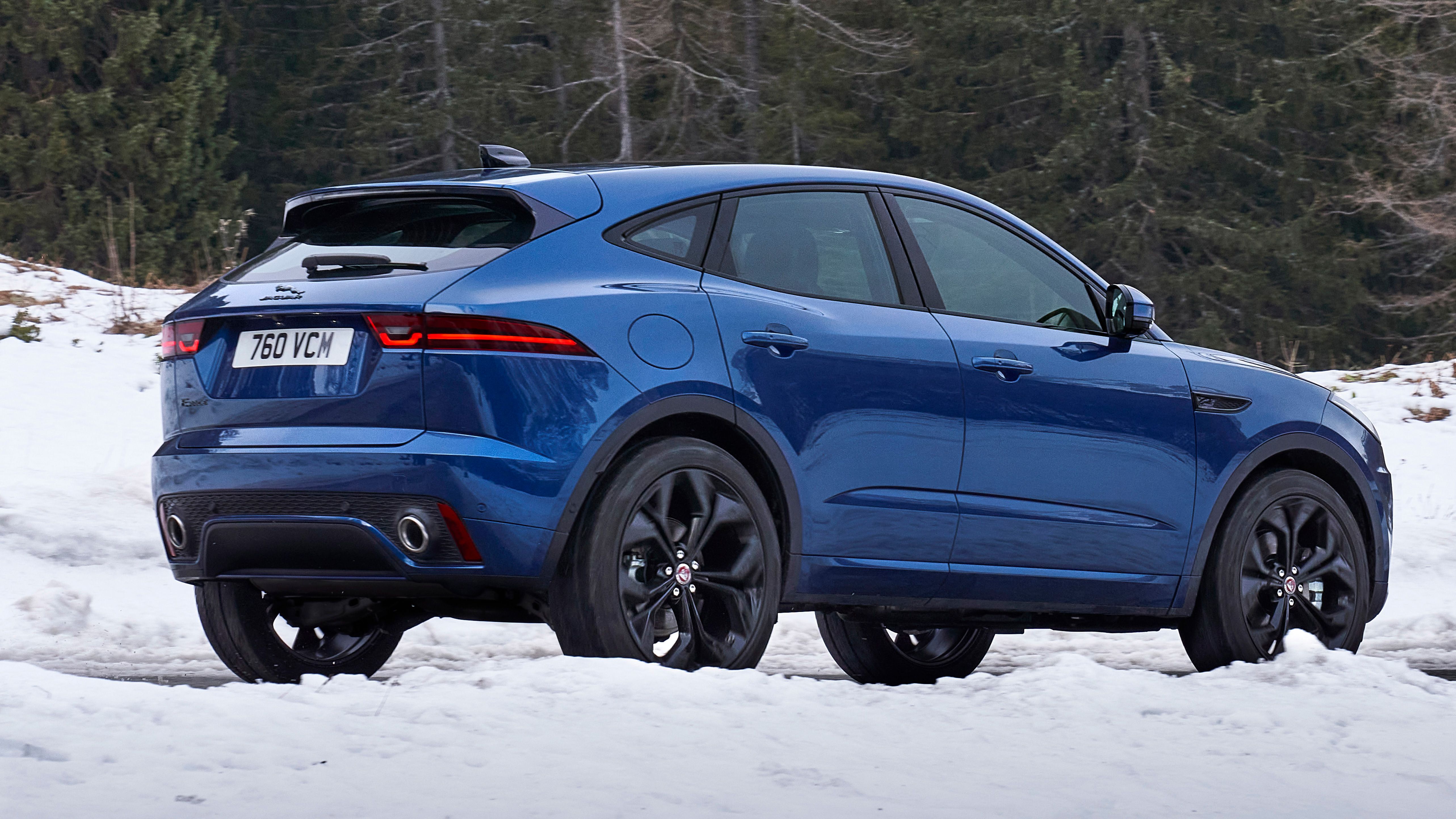 Jaguar E-Pace driving