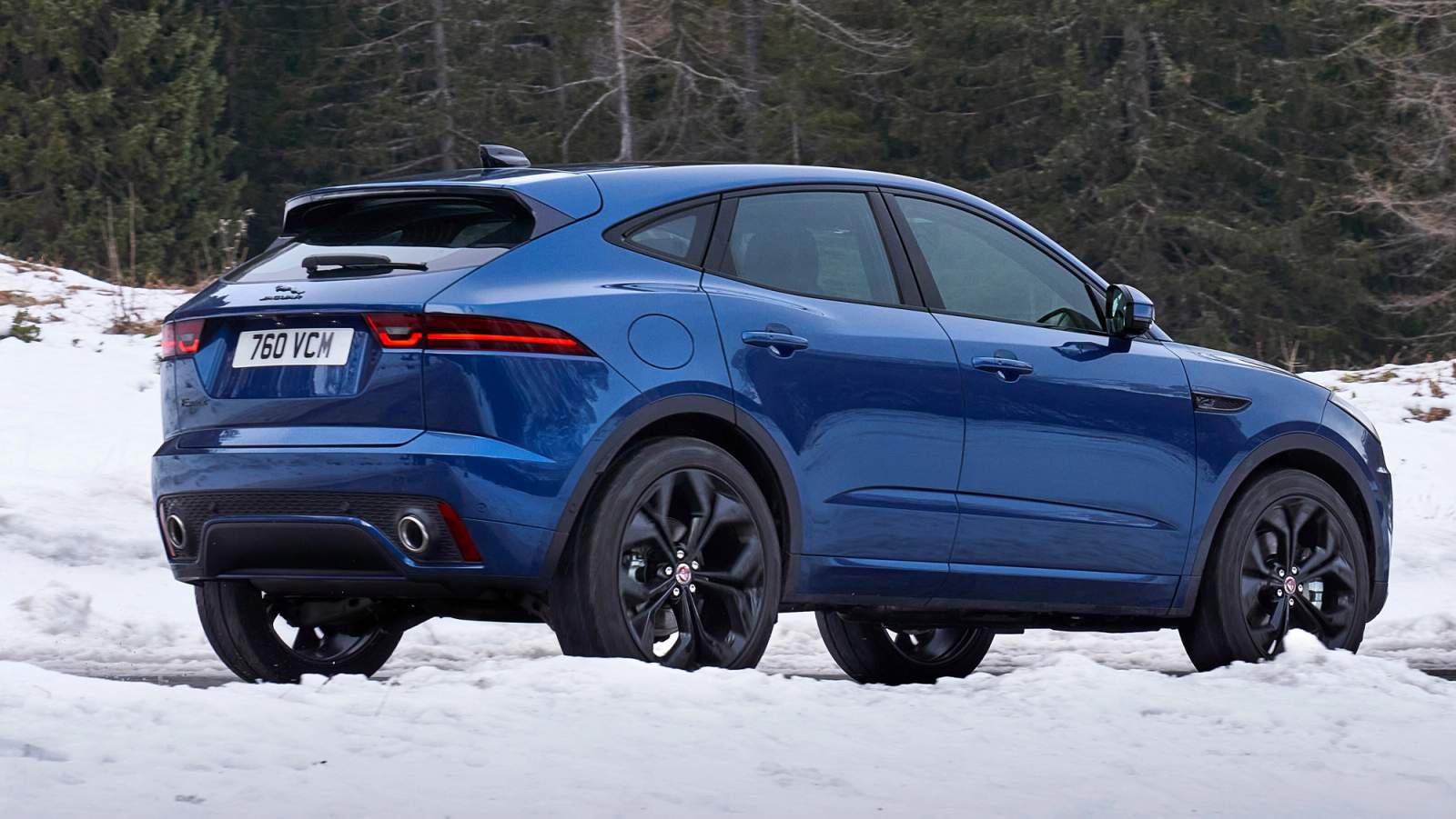 Jaguar E-Pace driving