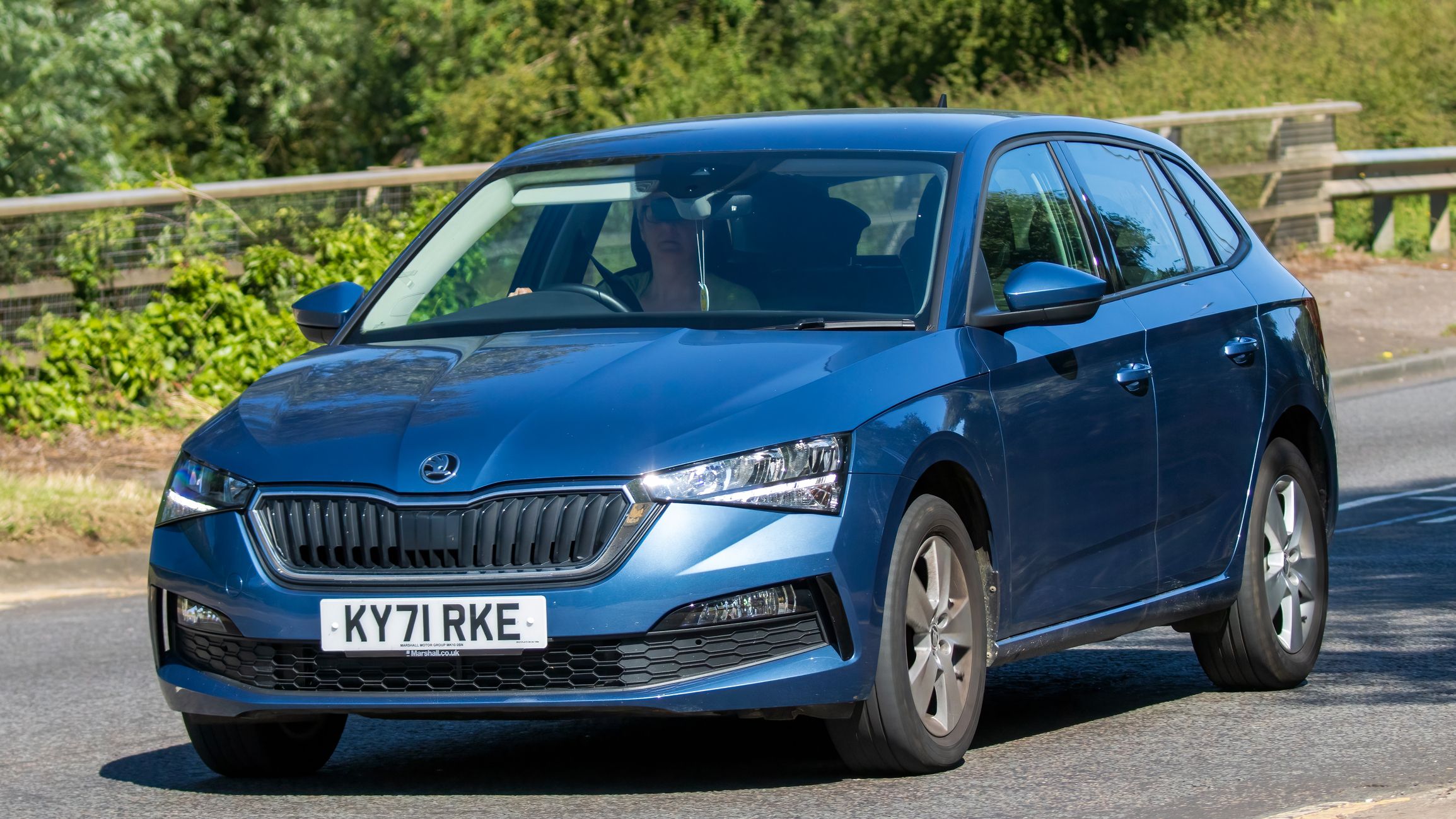 Skoda Scala Blue