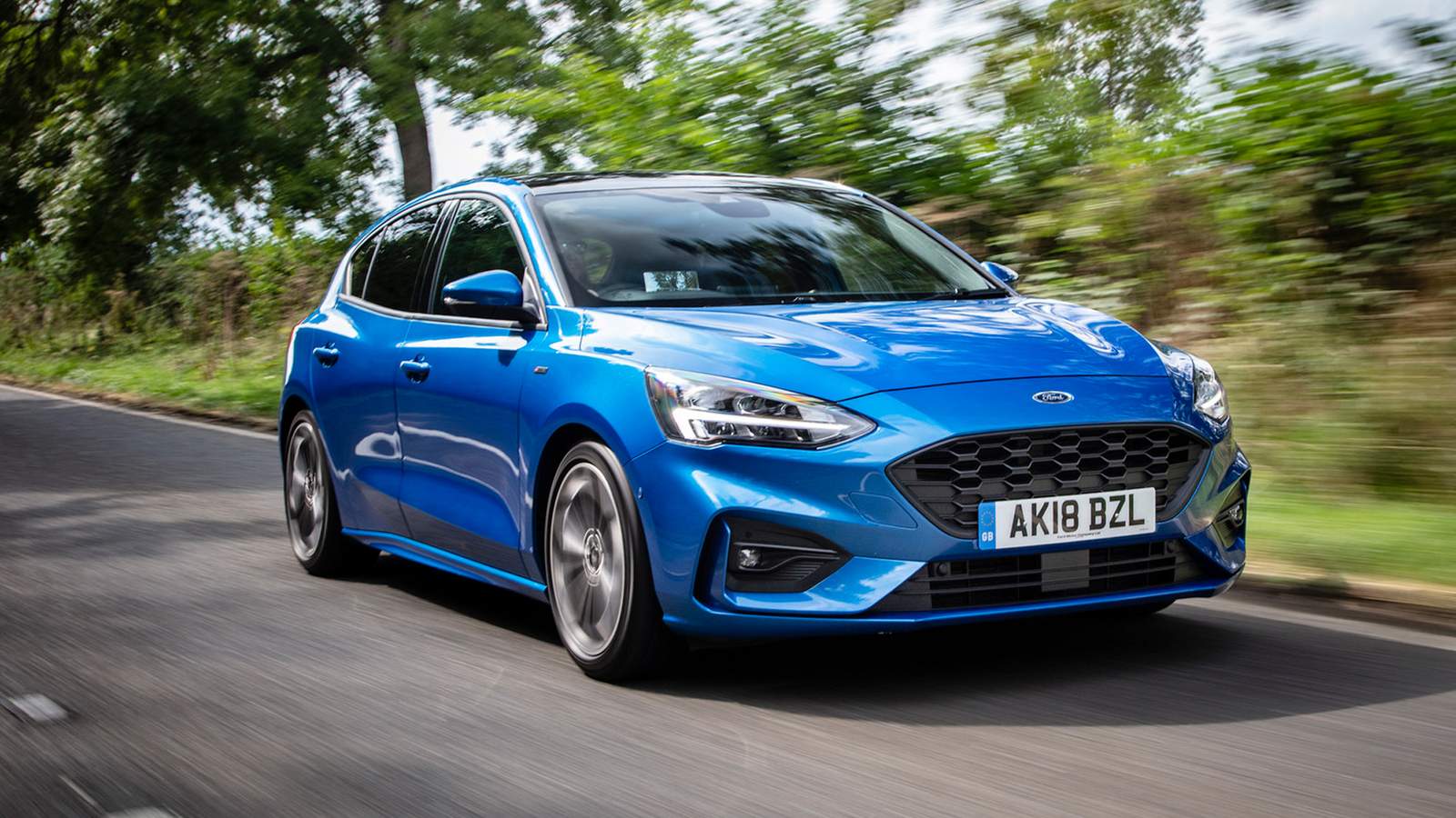 Ford Focus driving