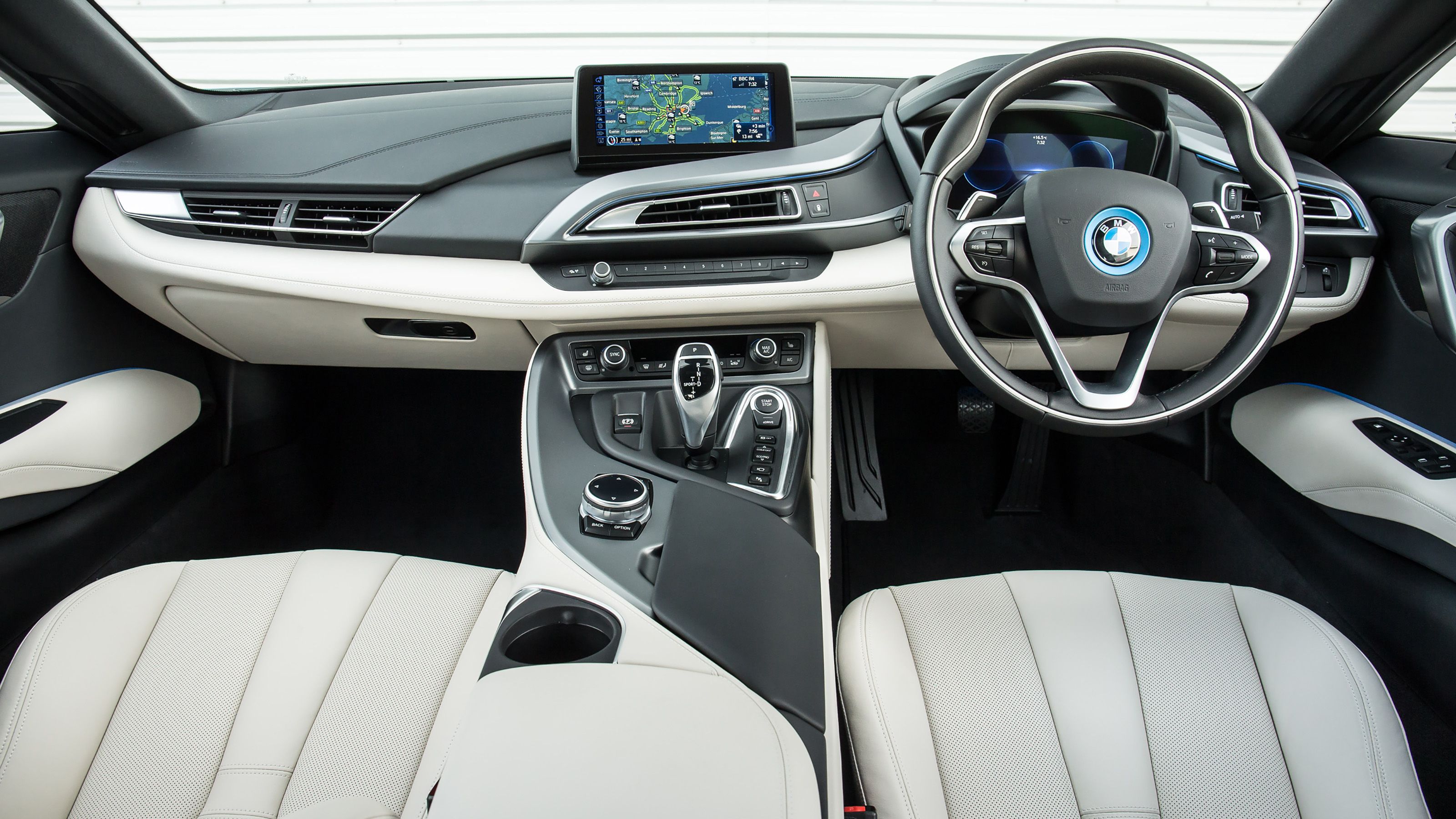 BMW i8 interior