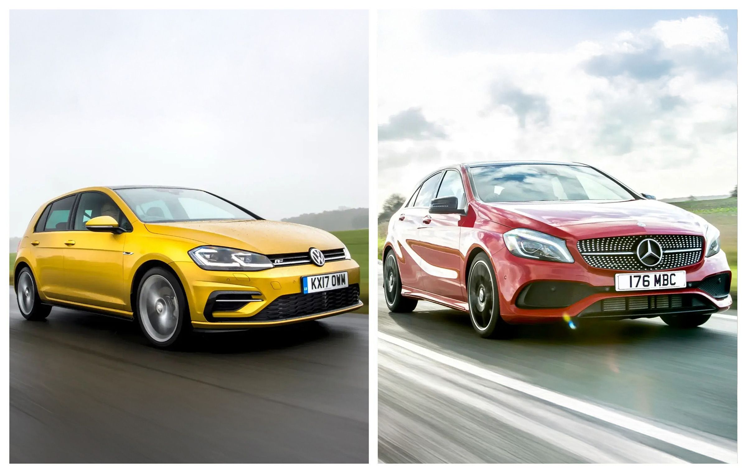 VW Golf vs Mercedes A-Class comparison