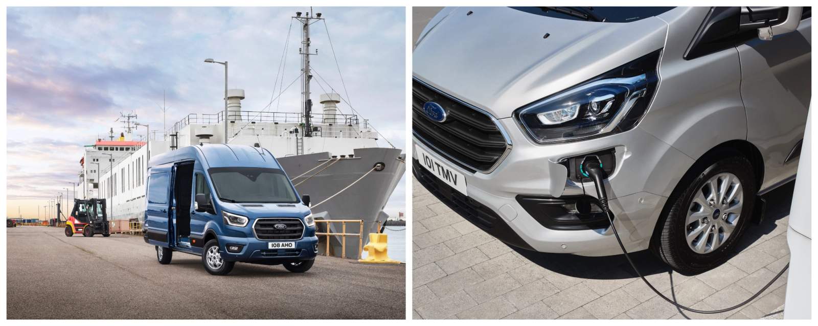 Ford Transit and Ford Transit Custom charging