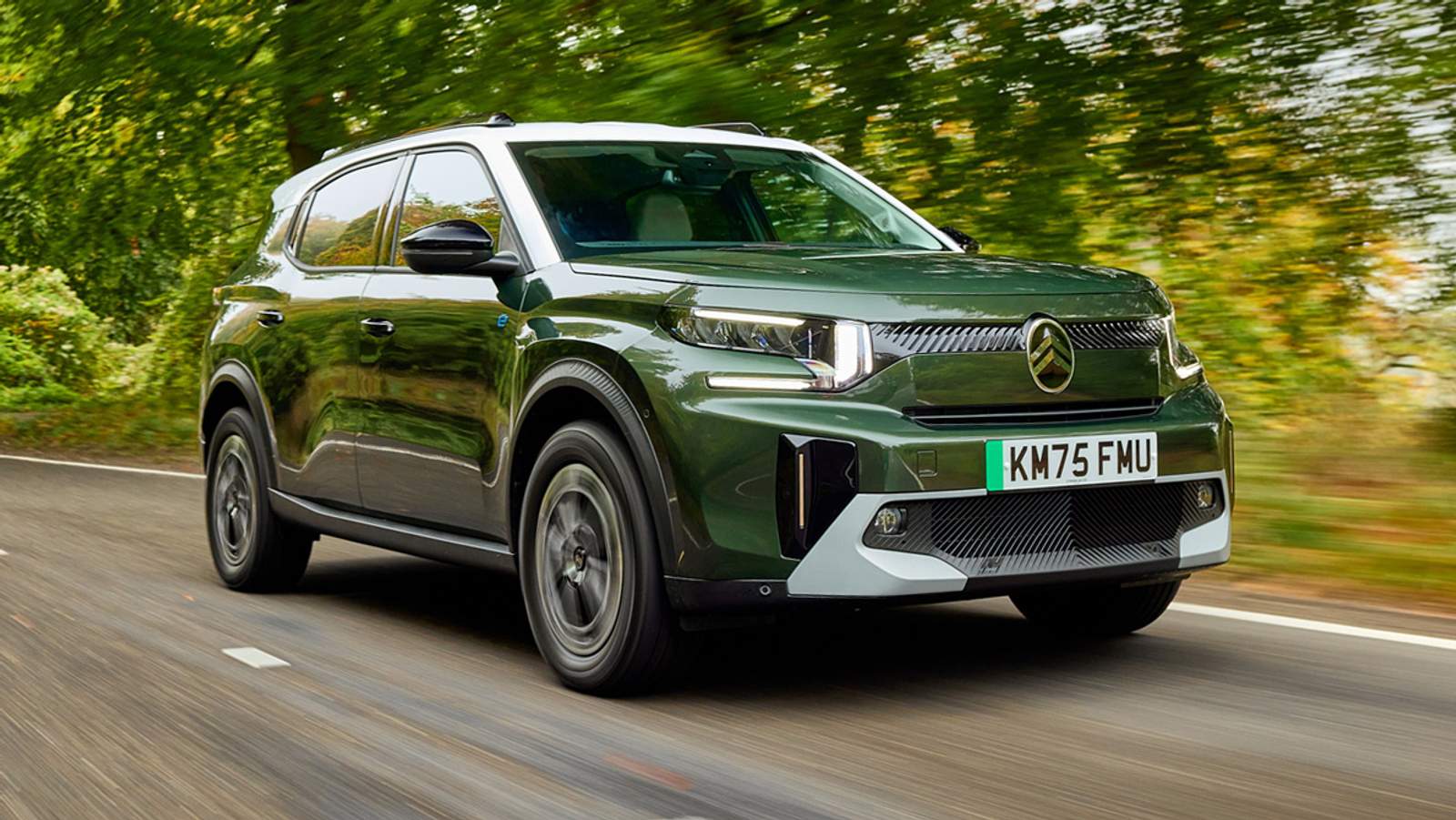 Citroen C3 Aircross front driving