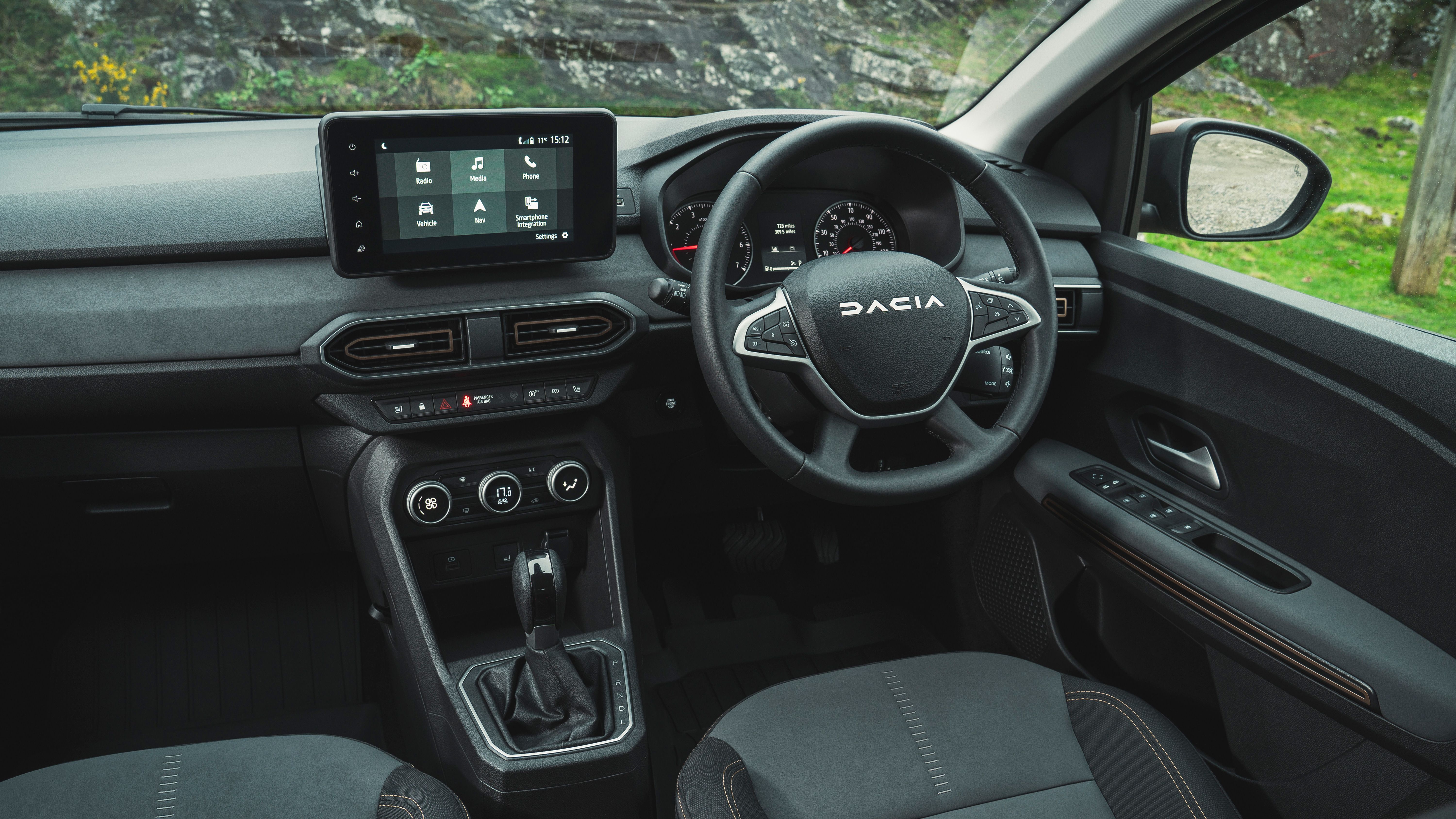 Dacia Sandero Stepway interior