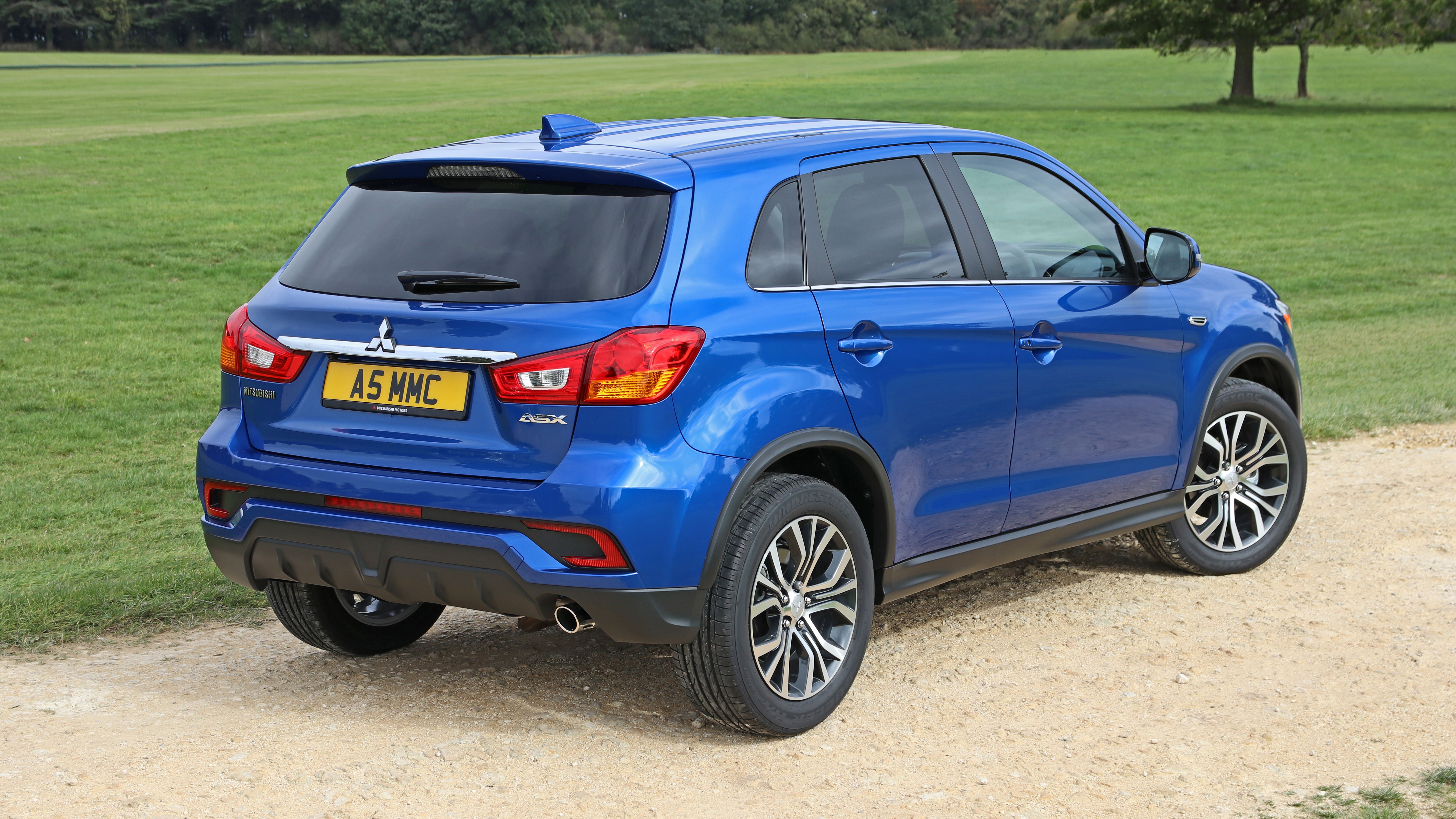 Mitsubishi ASX rear parked