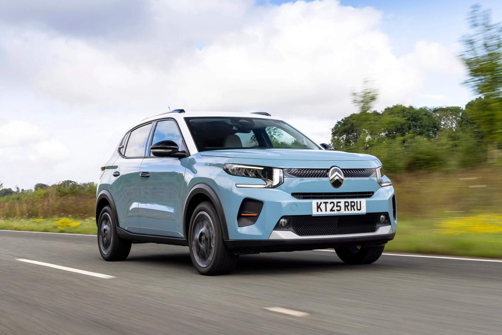 Citroen C3 driving