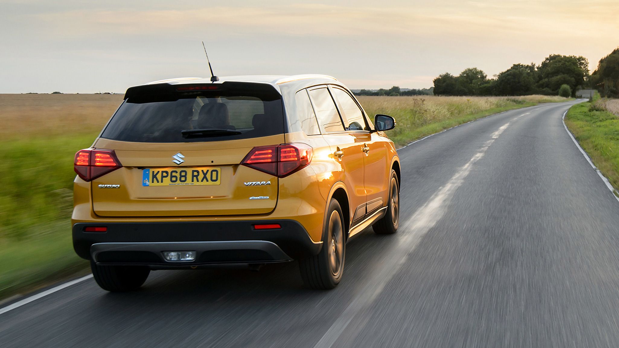 Suzuki Vitara driving rear