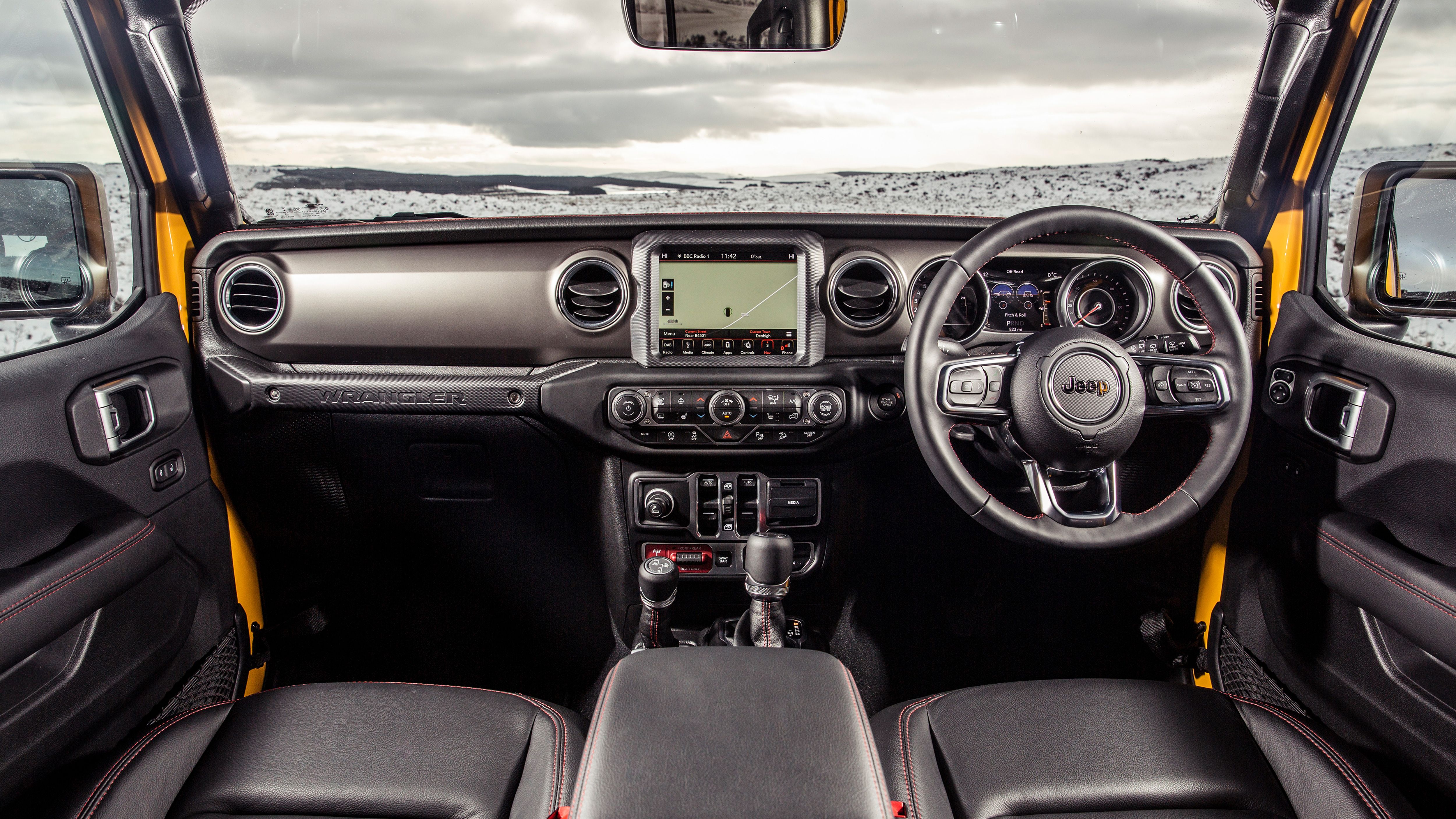 Jeep Wrangler interior