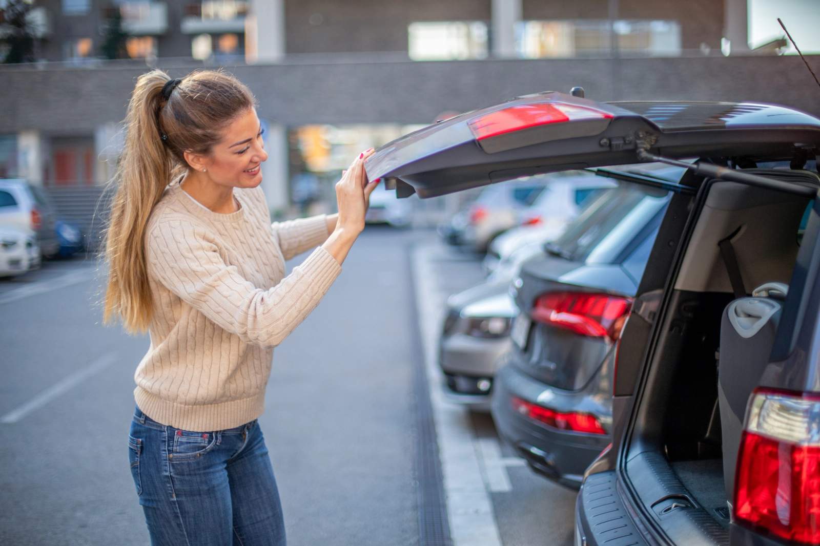 checking car