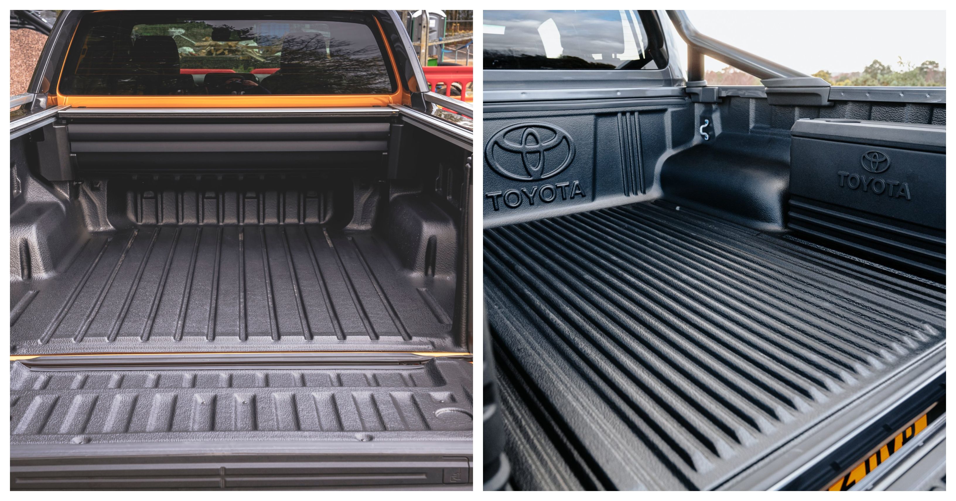 ford ranger and toyota hilux beds