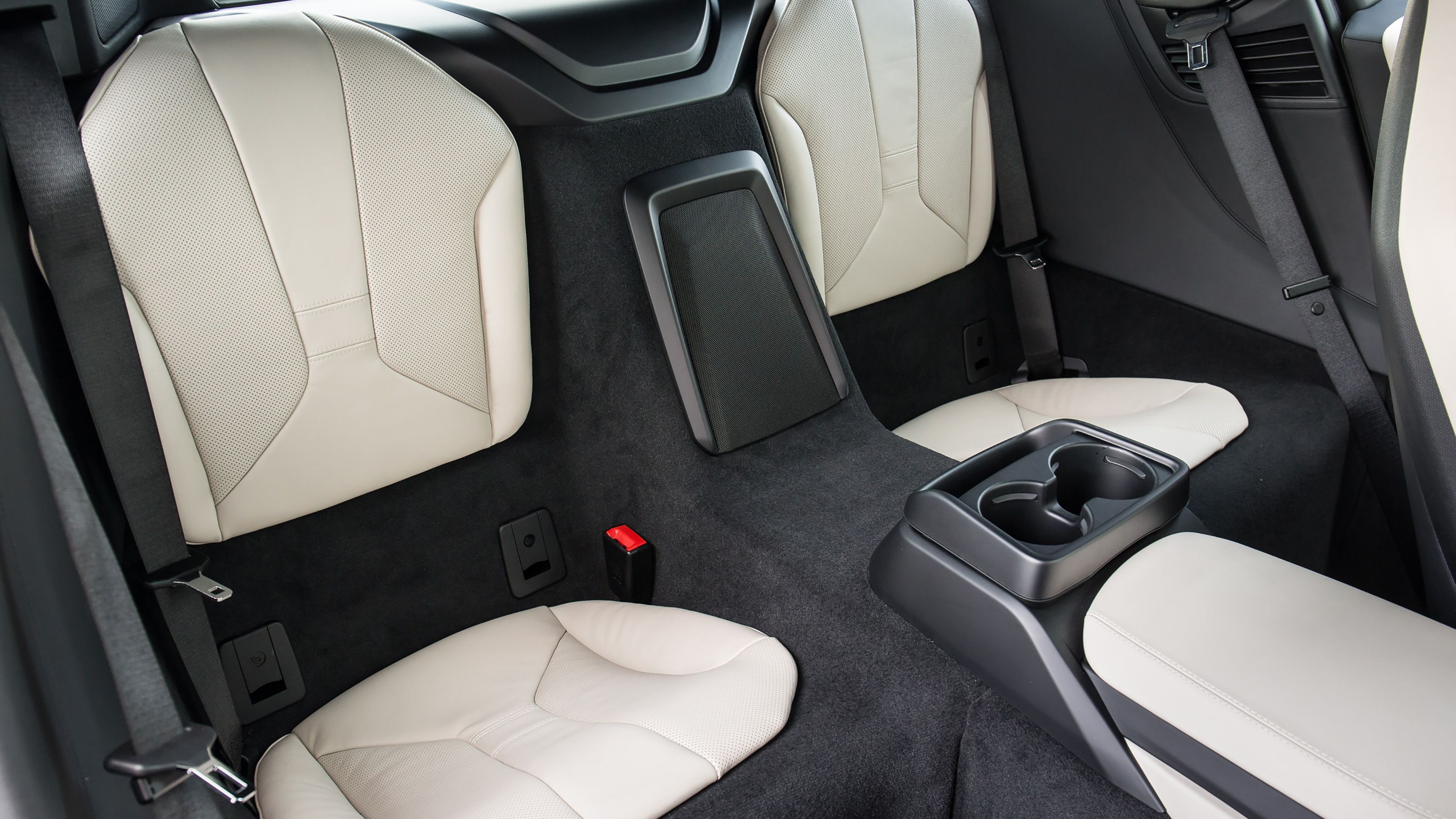 BMW i8 rear seats