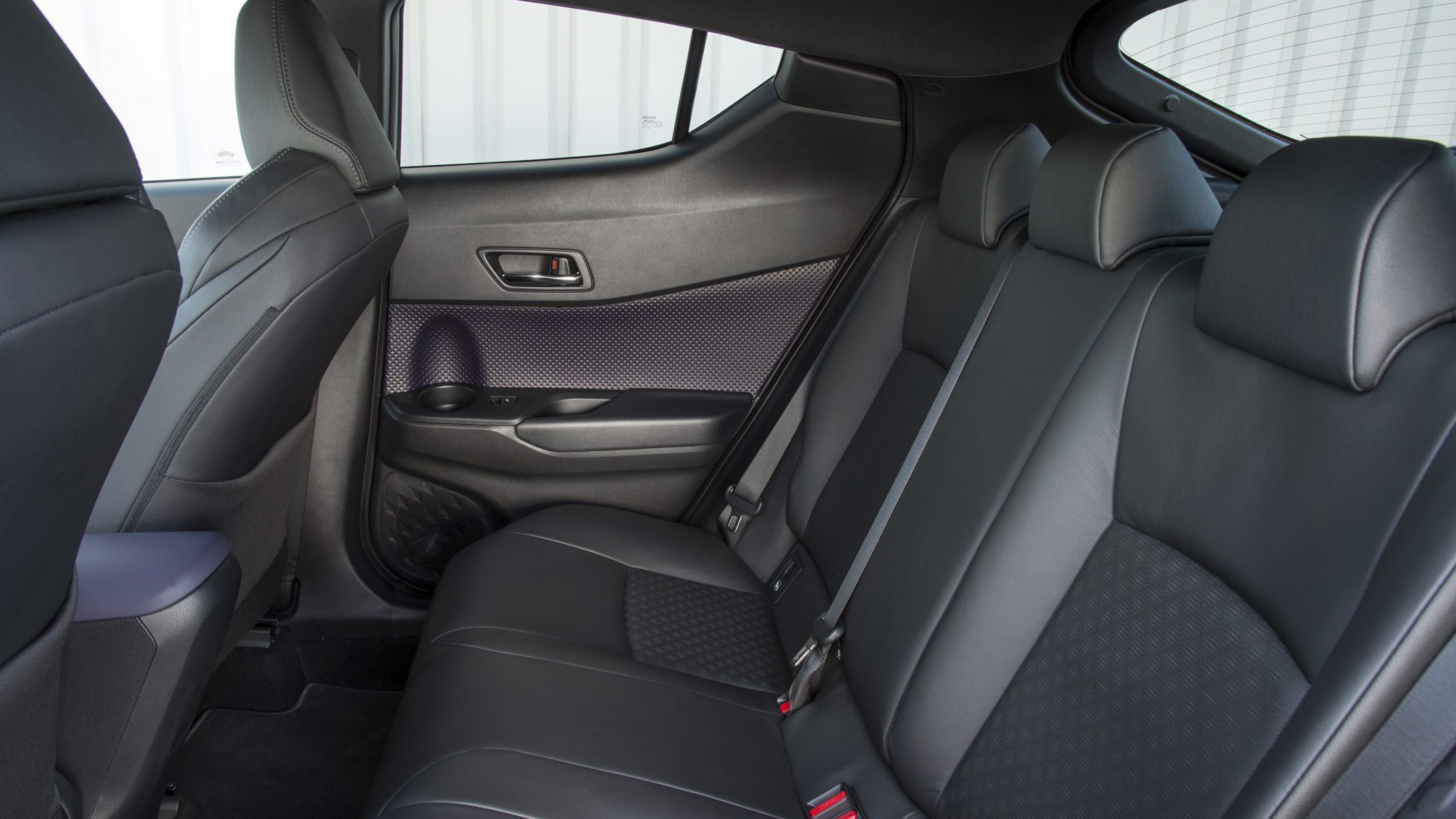 Toyota C-HR rear seats