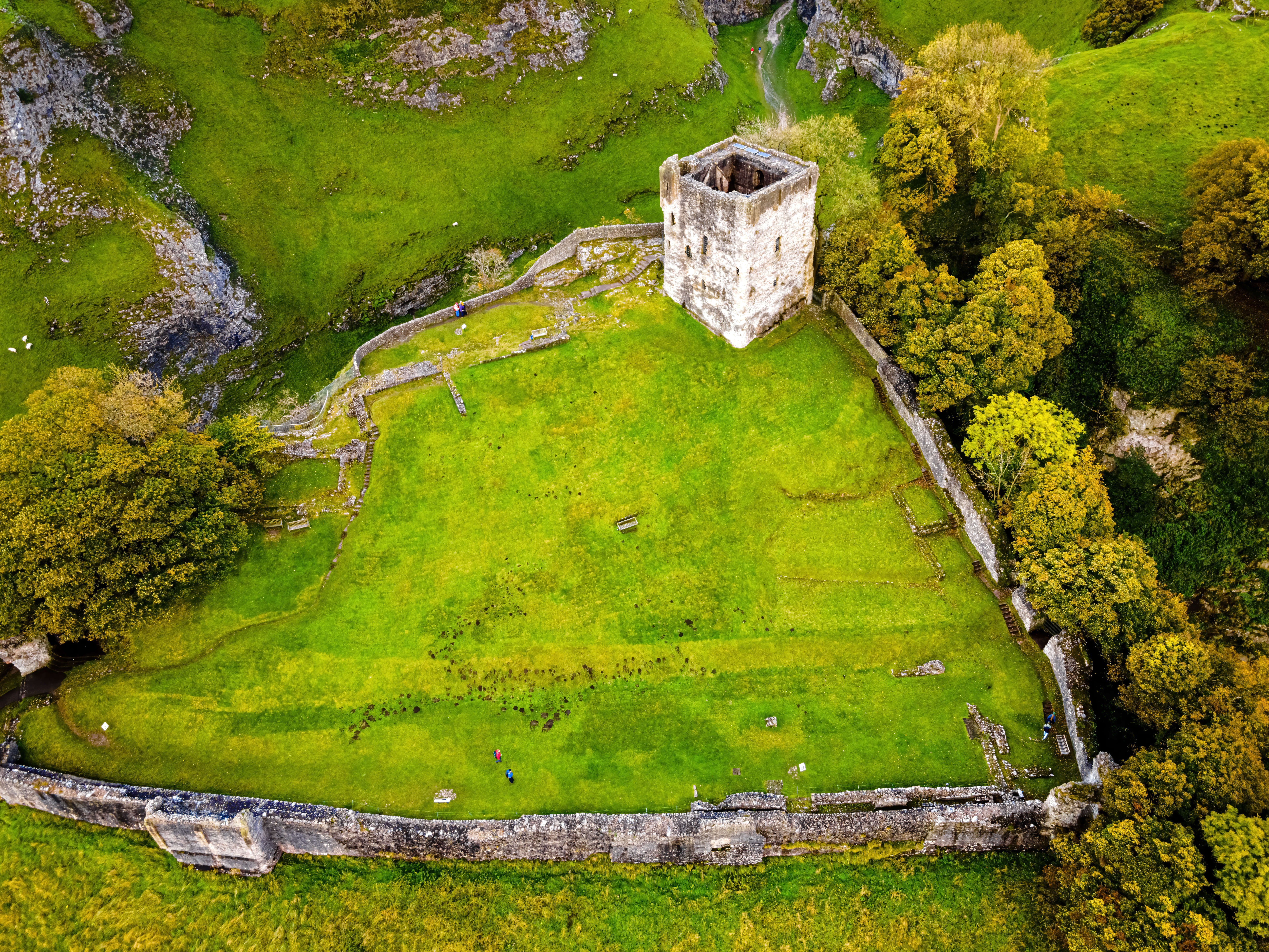 Peveril Castle, Peak District