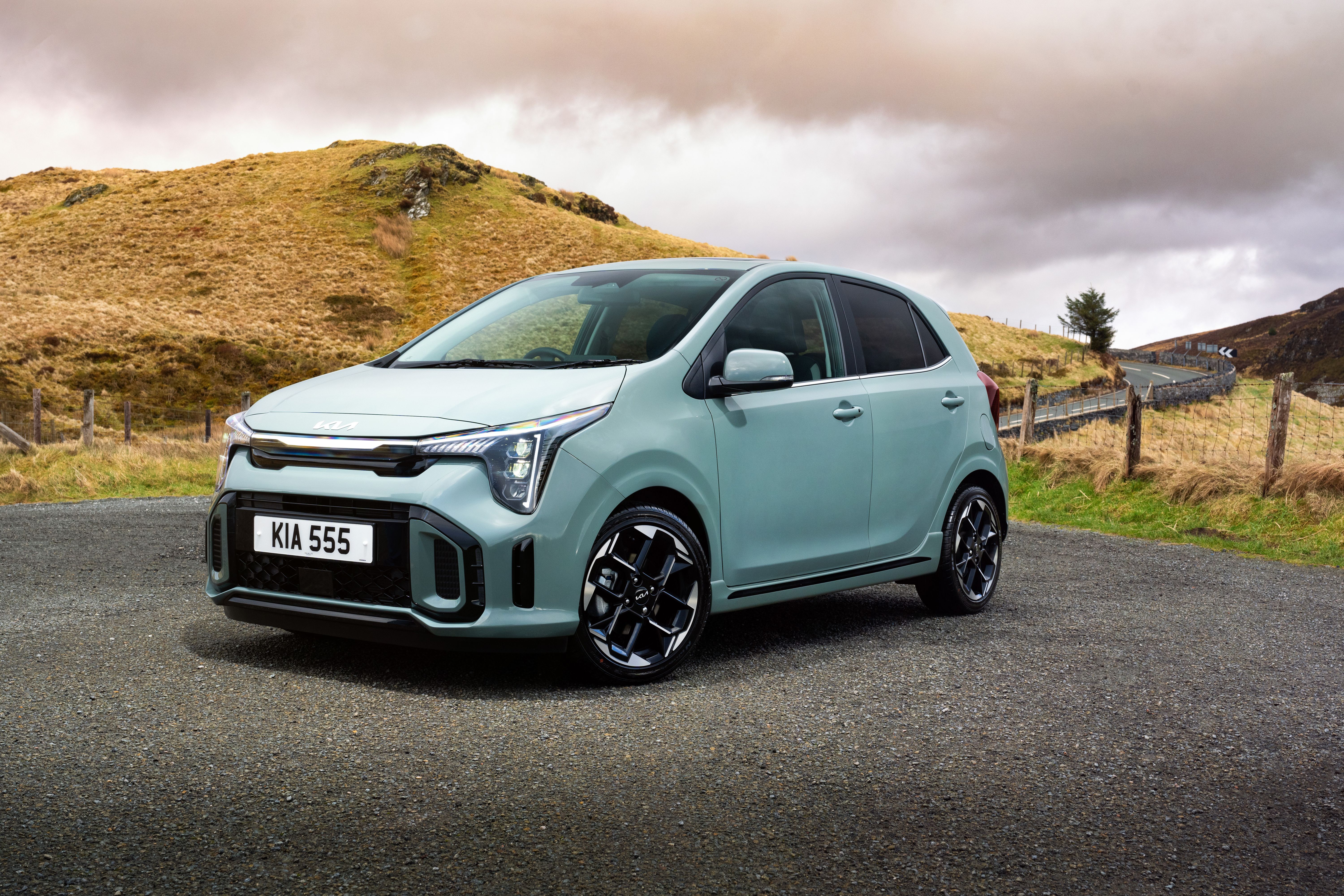 Green Kia Picanto