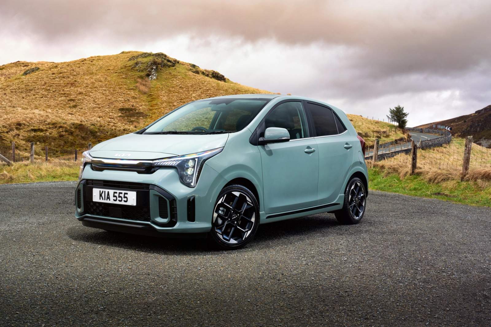 Green Kia Picanto