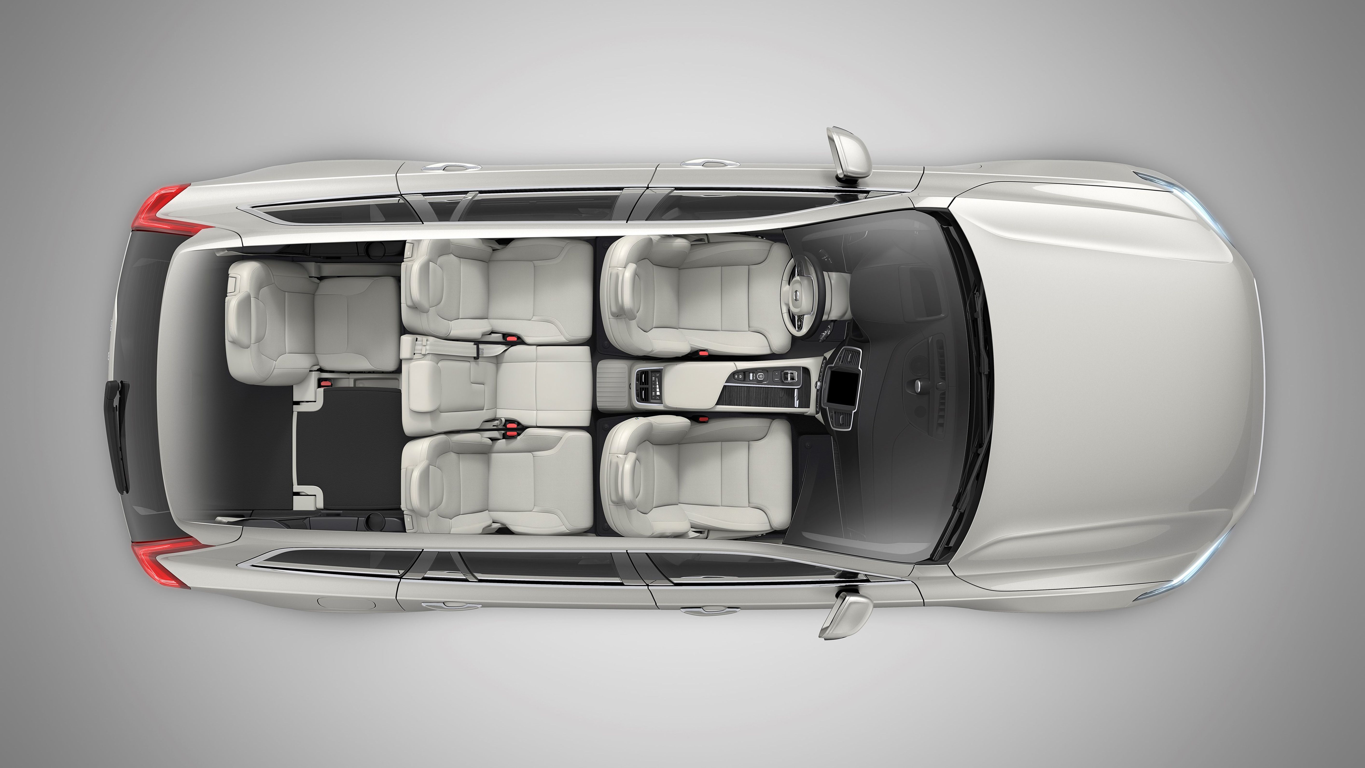 Volvo XC90 layout