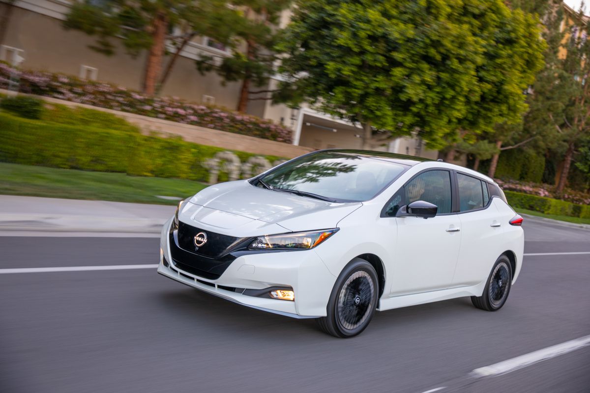 Best Used Electric Family Cars 2025 - Nissan Leaf