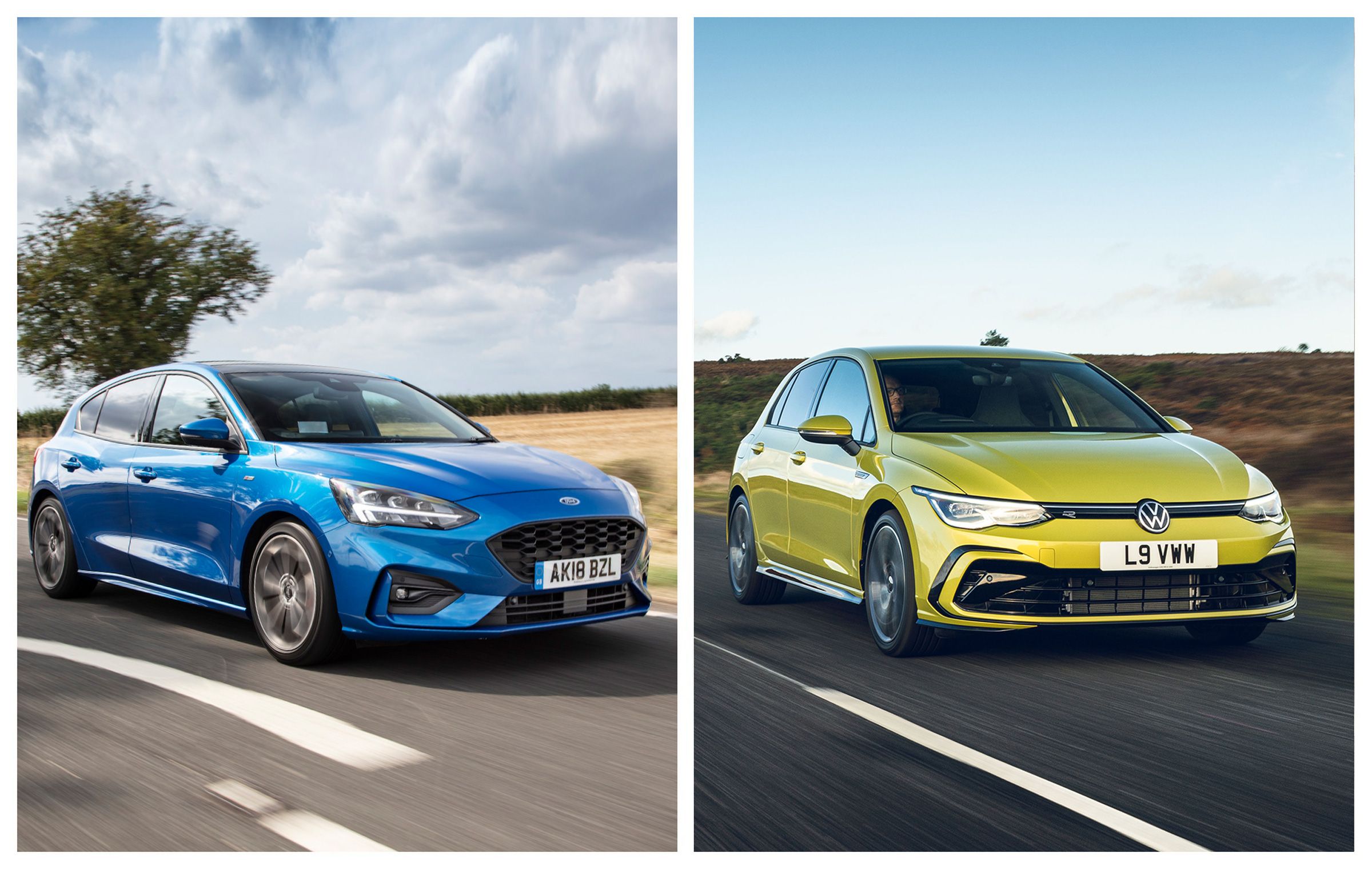 Ford Focus vs Volkswagen Golf header