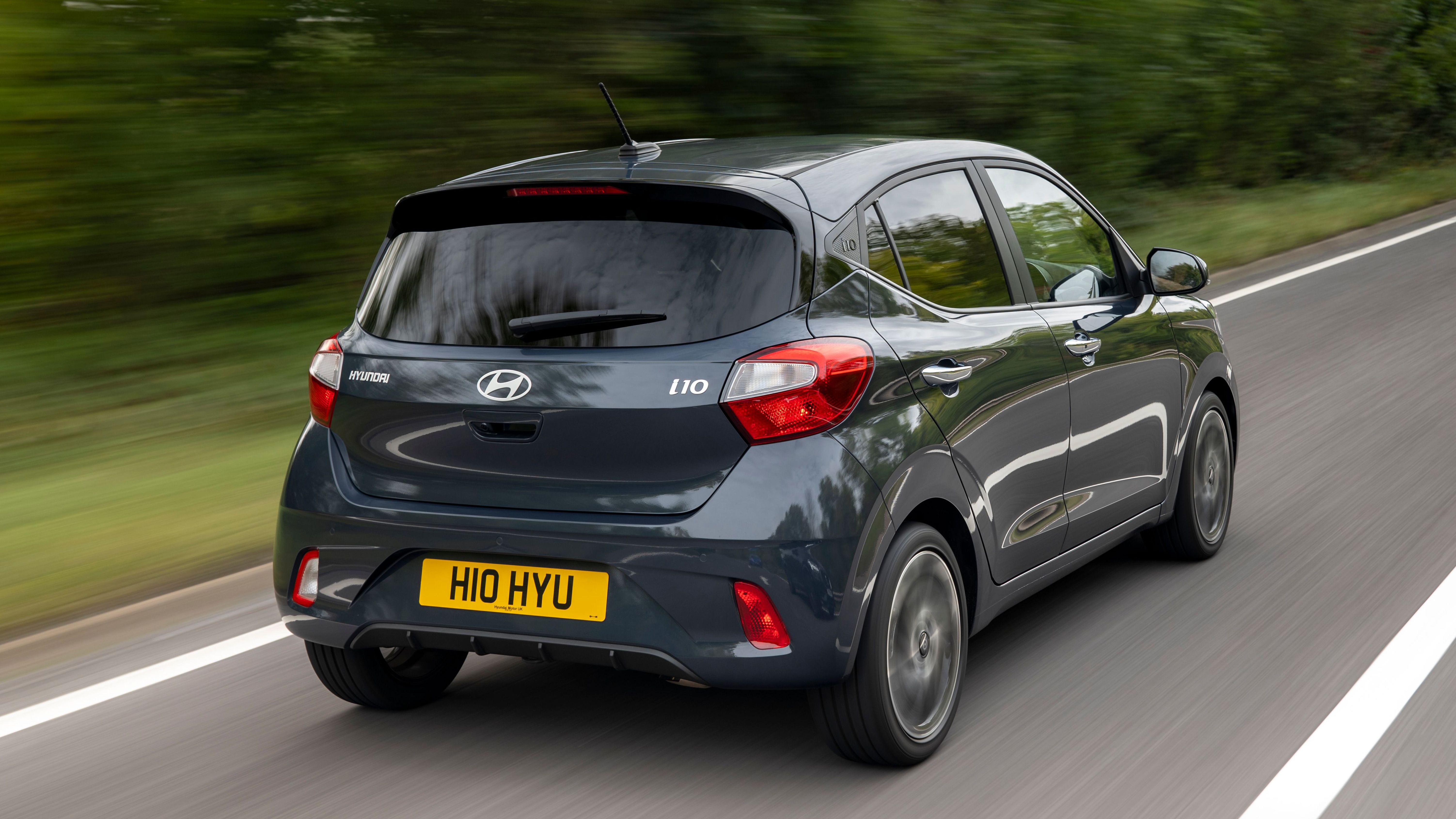 Hyundai i10 driving