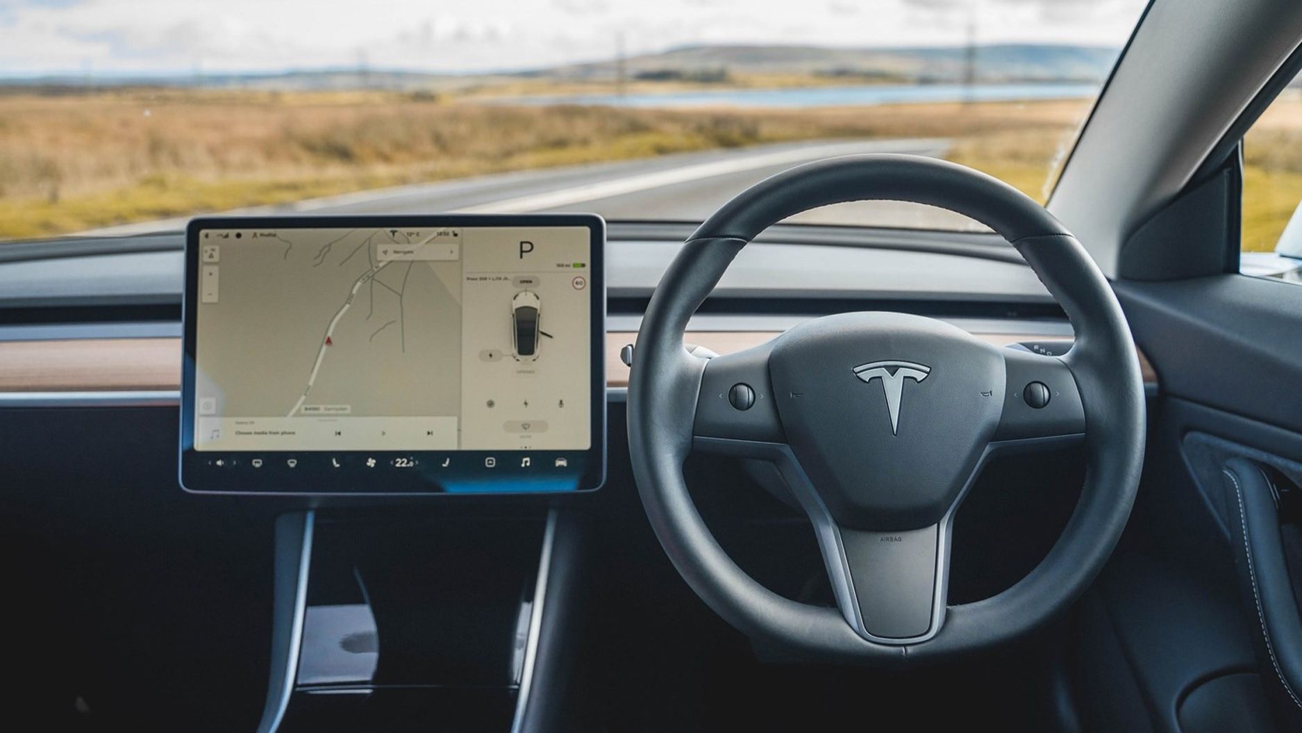 Tesla Model 3 interior