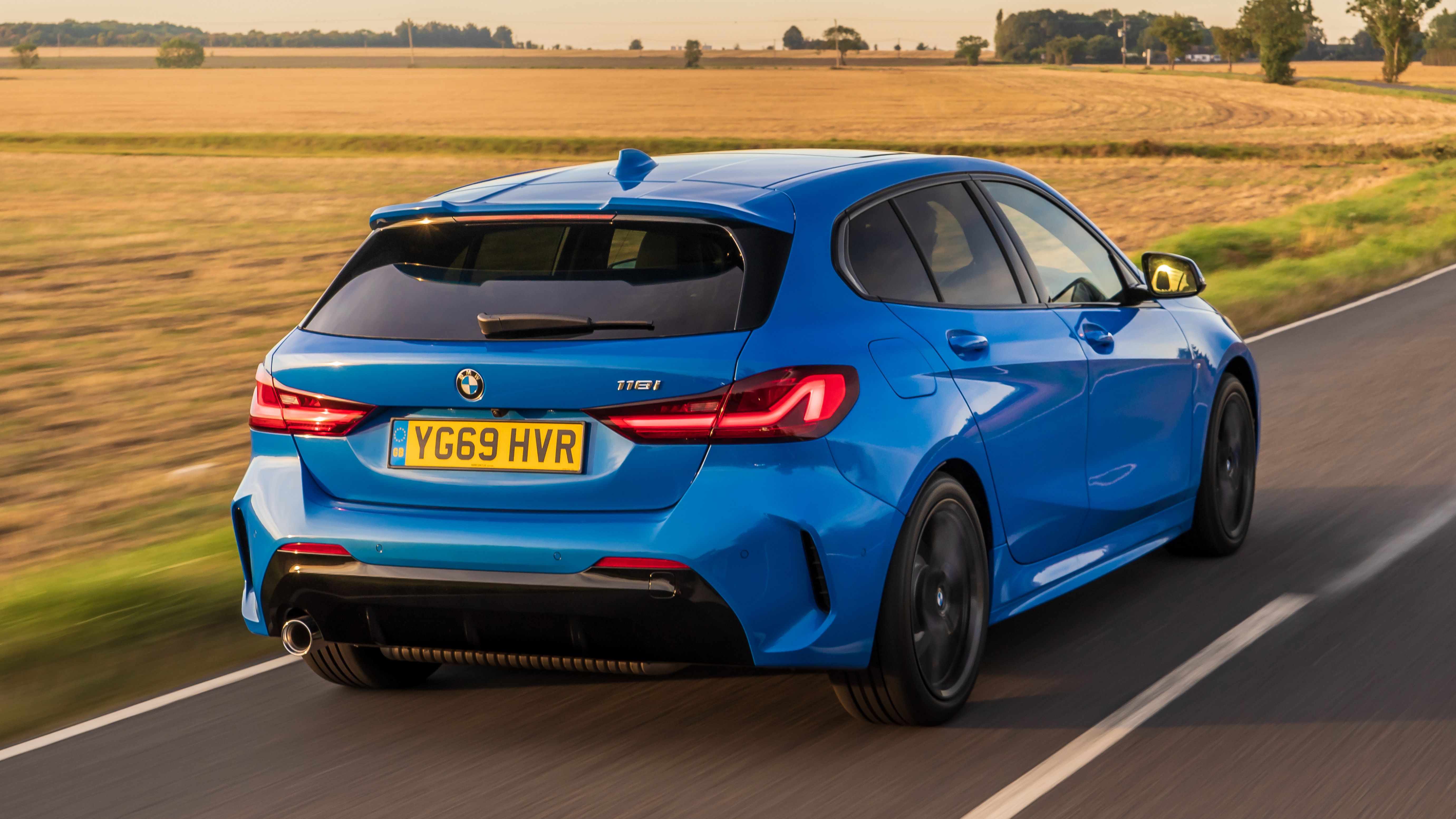 BMW 1 Series rear driving