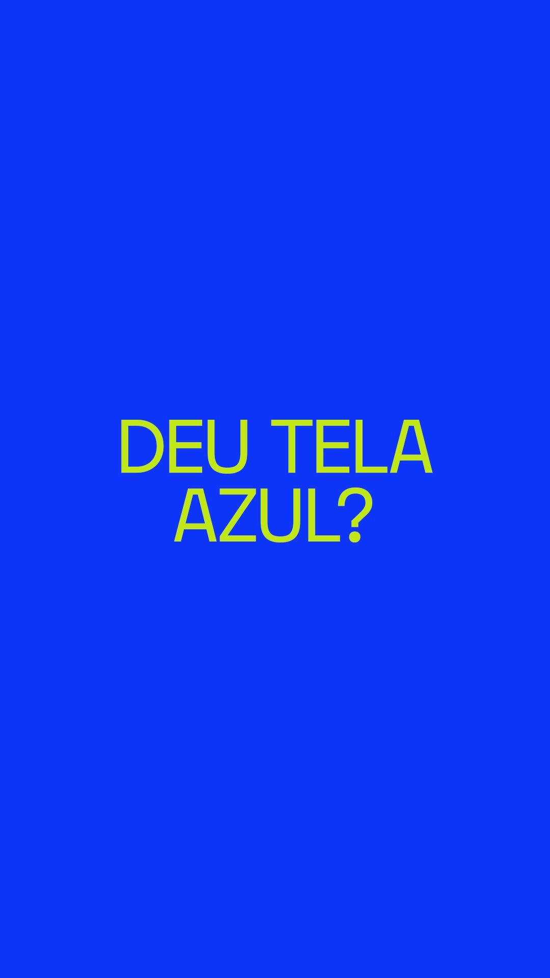 Grid da Tela Azul — imagem 9