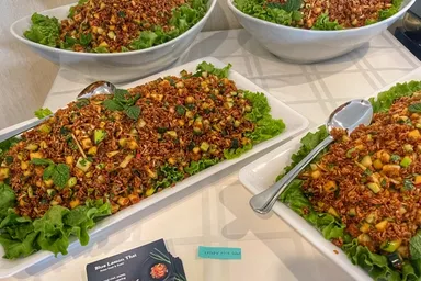 Family style fried rice from Chef Nam