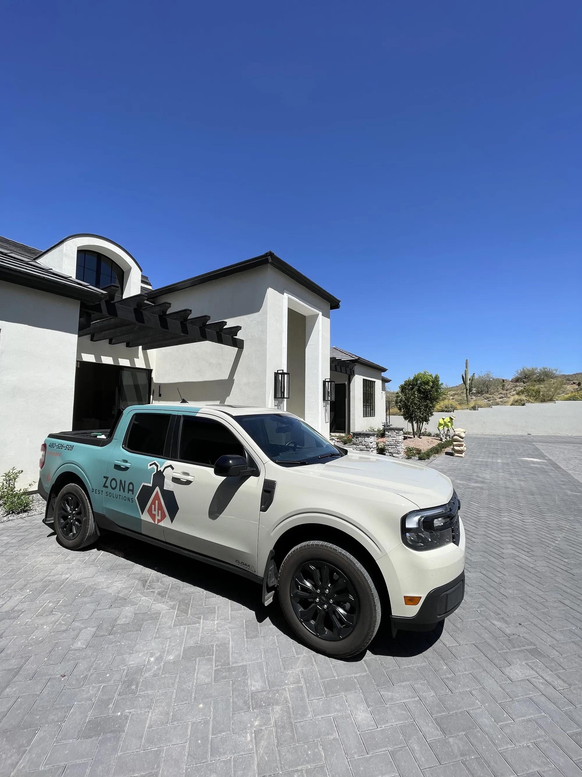 Pest proofing an Arizona home exterior in summer