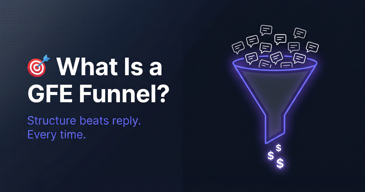 What Is a GFE Funnel? (And Why It Converts Better Than a Reply Bot)
