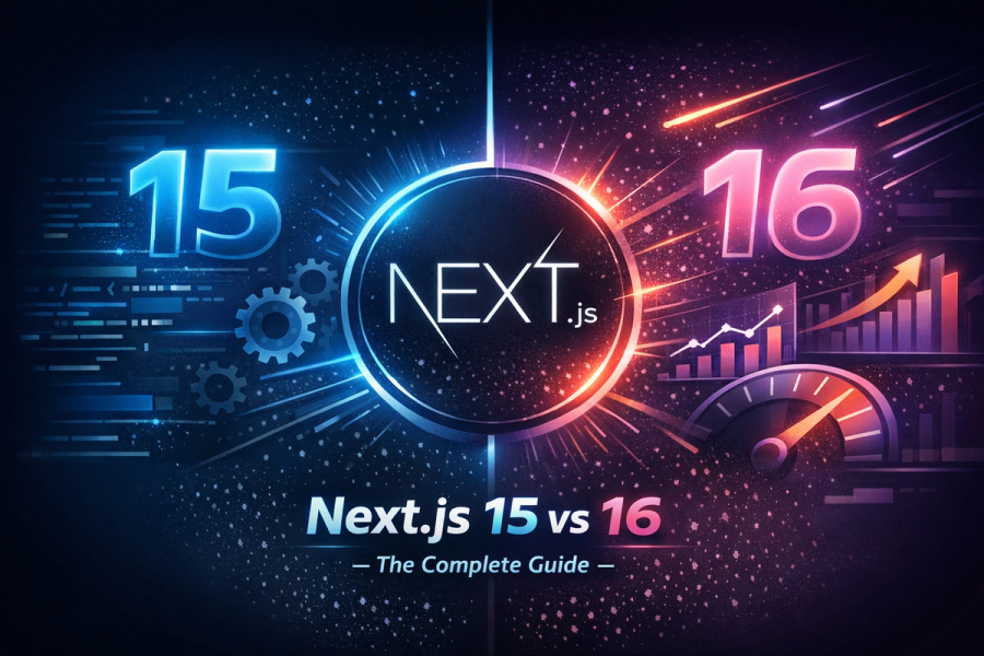 Next.js 15 vs Next.js 16 — The Complete Guide