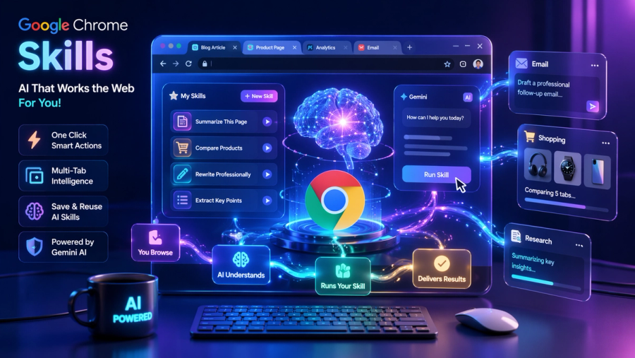 Google Introduces AI Skills in Chrome: The Future of Smart Browsing
